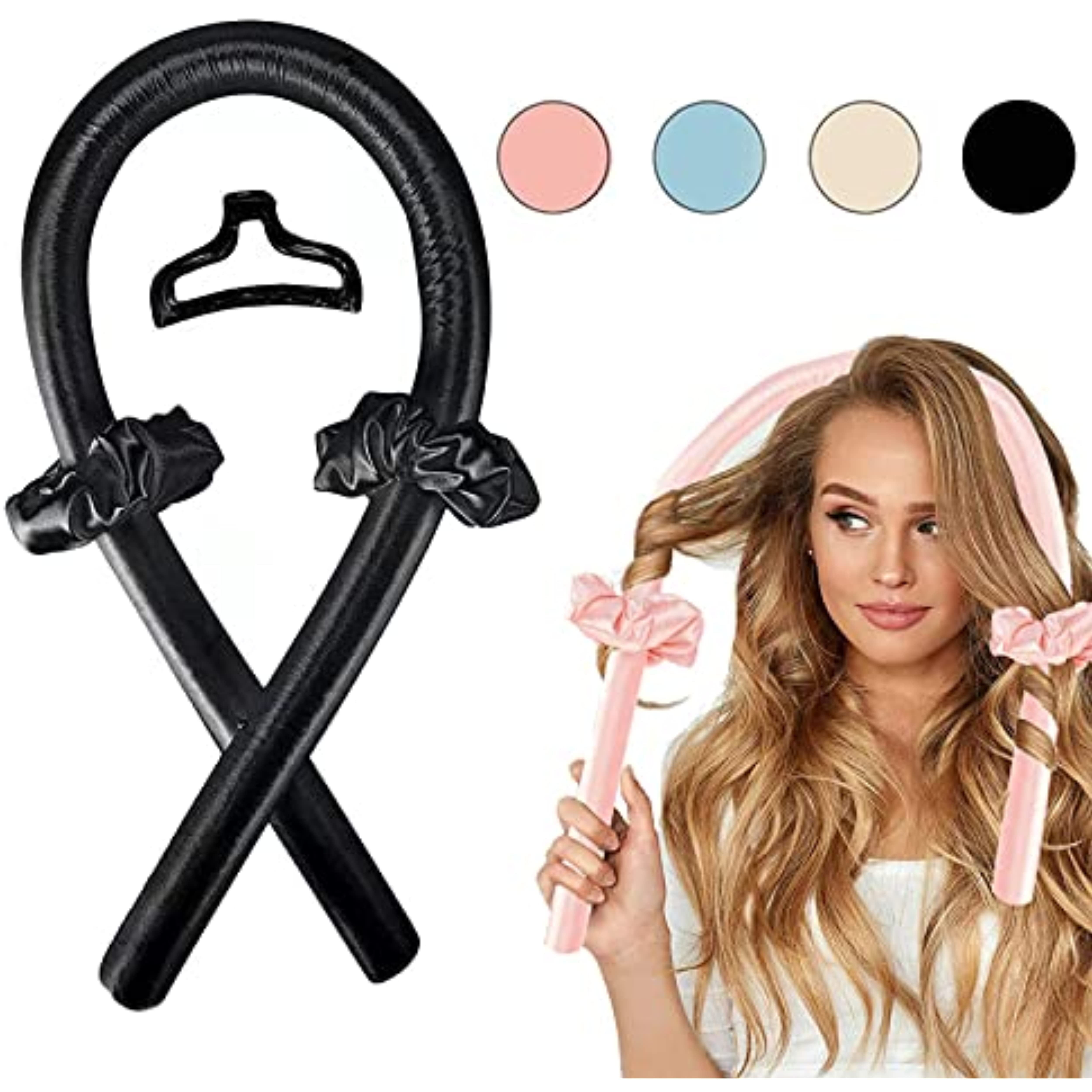Lockenwickler Ohne Hitze – Set Mit Stirnband & Spangen Für Locken über Nacht