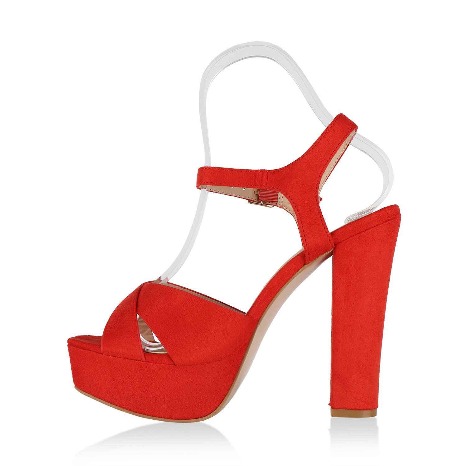 VAN HILL 826179 Plateausandaletten Damen Plateau Sandaletten Blcokabsatz Hi günstig online kaufen