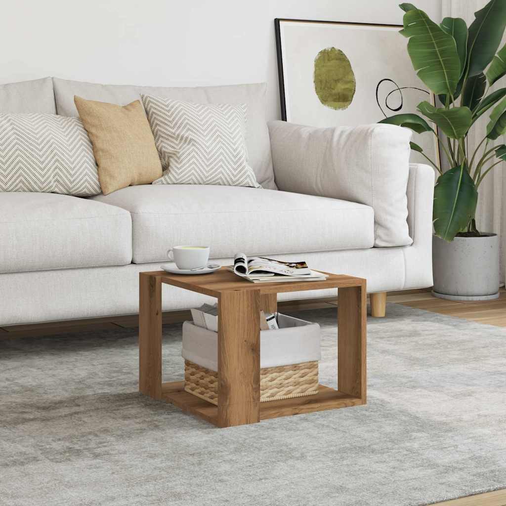 vidaXL Couchtisch Couchtisch Artisan-Eiche 40x40x30 cm günstig online kaufen