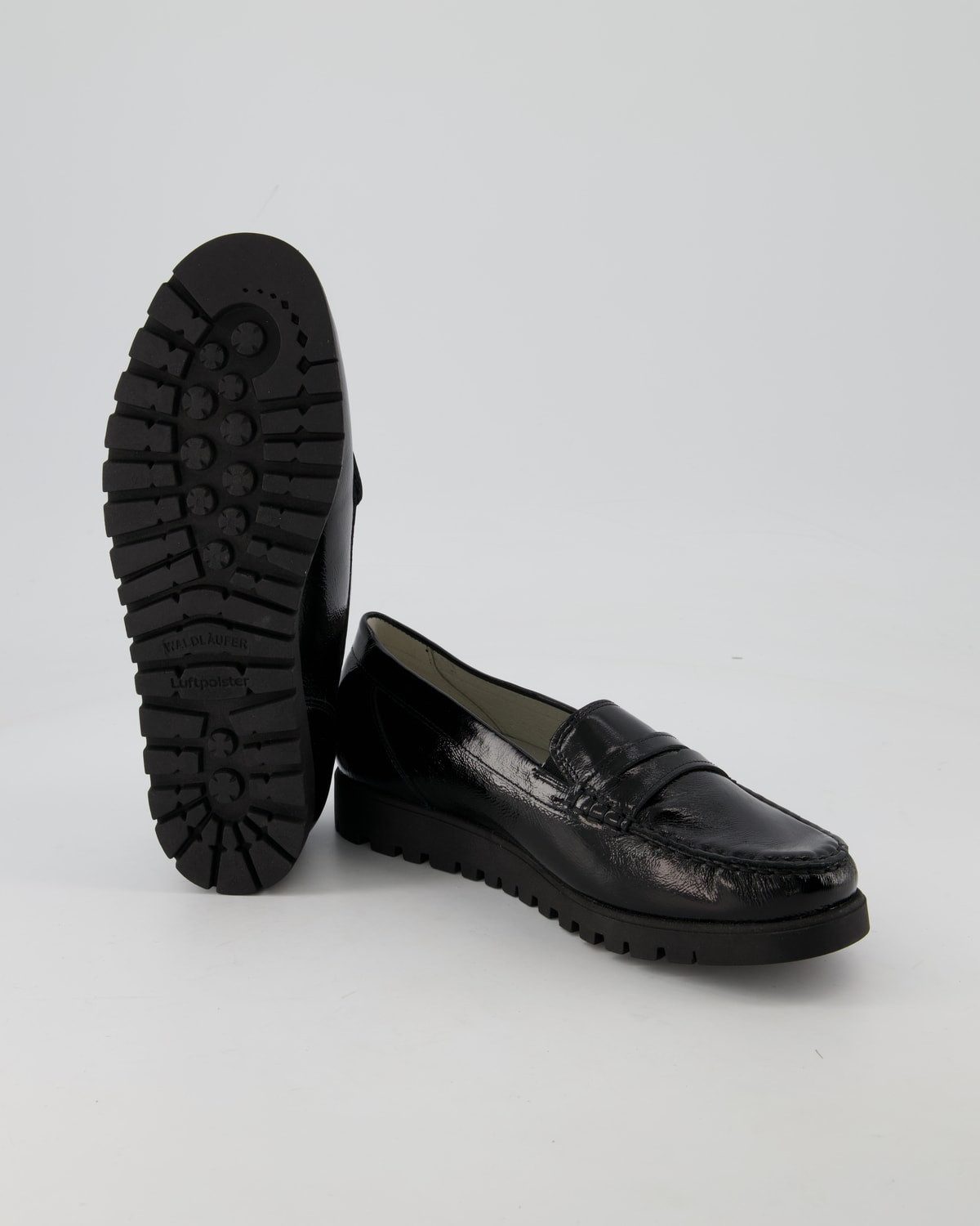 Waldläufer Hegli Slipper Obermaterial: Beschichtetes Leder