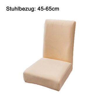 Stuhlhusse Stretch-Stuhlhussen für das Esszimmer, abnehmbare Stuhlschutzbezüge, Juoungle