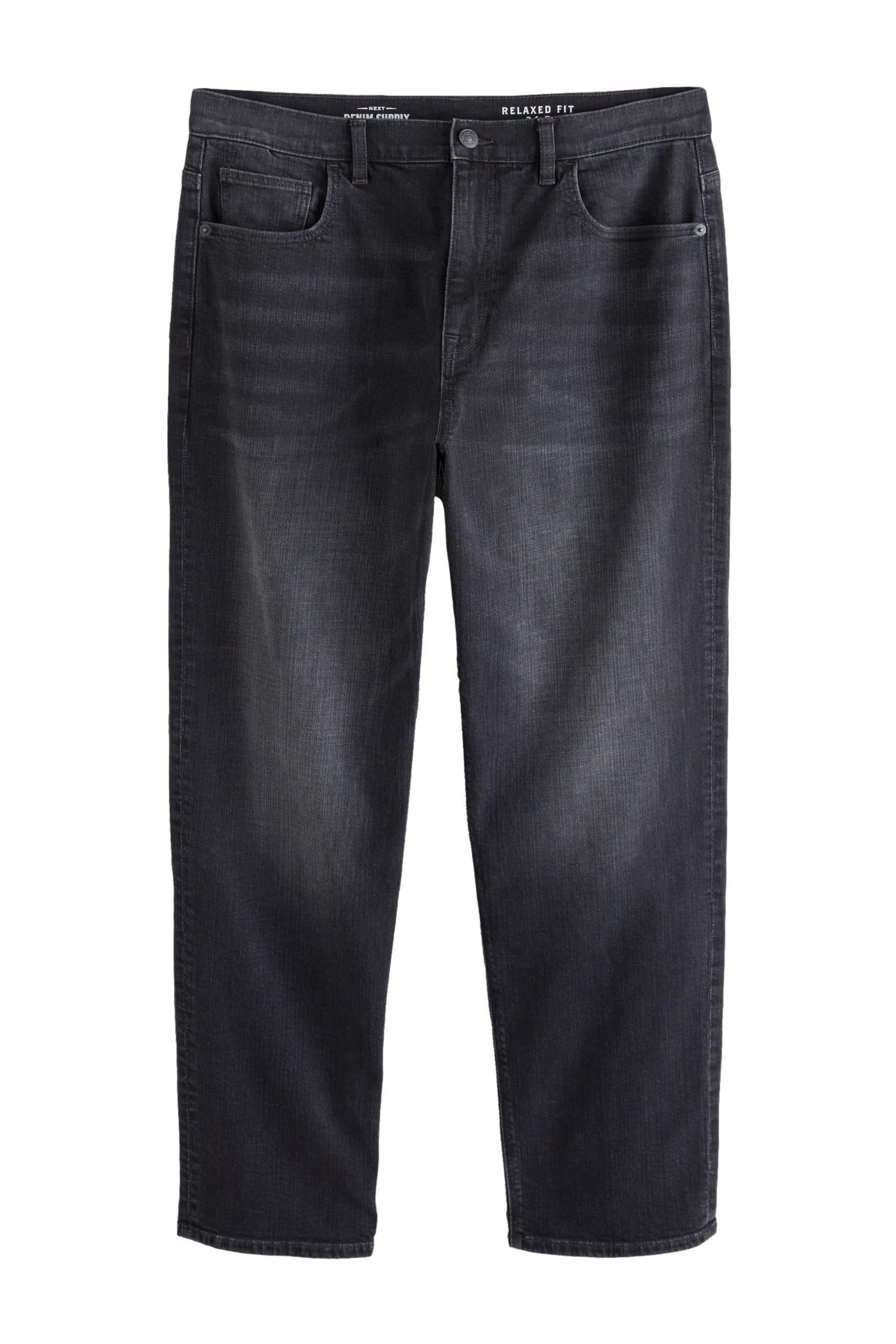 Relax-fit-Jeans Klassische Relaxed Fit Stretch-Jeans