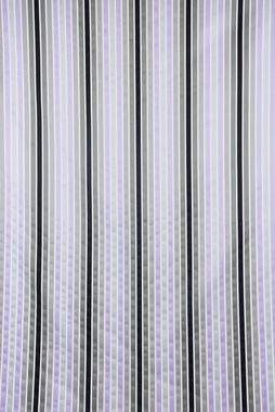 Prestigious Textiles Stoff Dekostoff Satinoptik Längsstreifen grau taupe flieder schwarz weiß