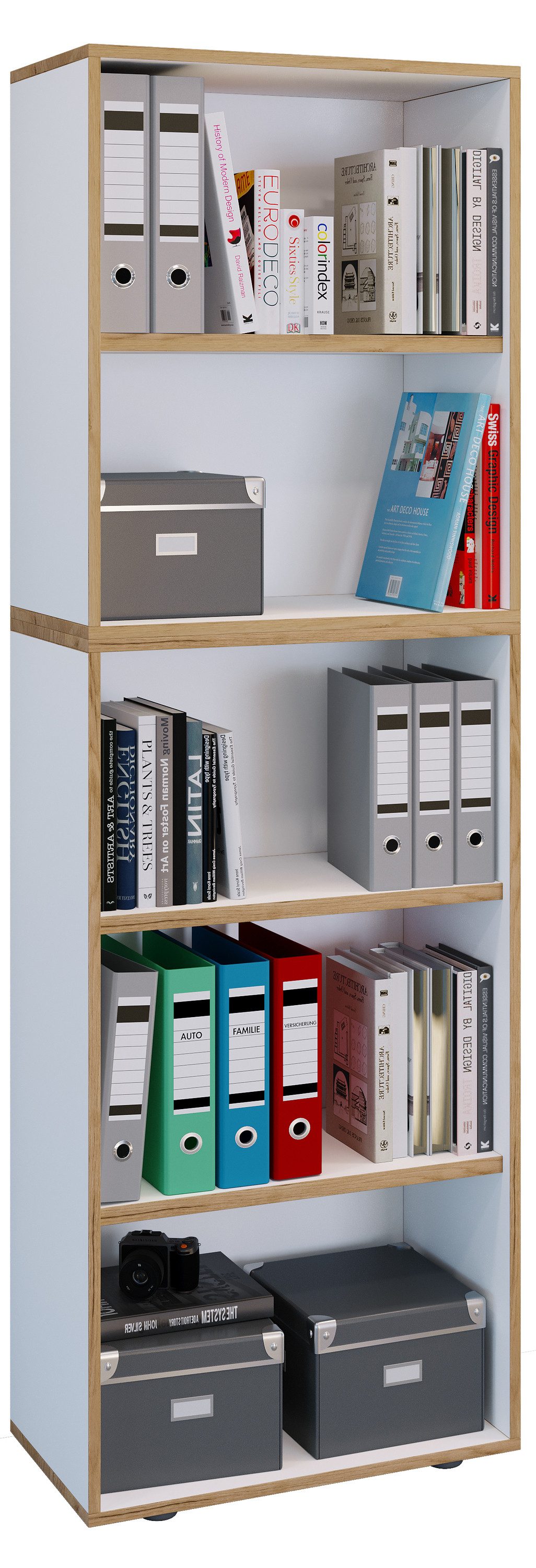 VCM Aktenregal Holz Büro Regal Bücher günstig online kaufen