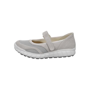 Ganter Evo - Damen Schuhe Slipper Materialmix grau