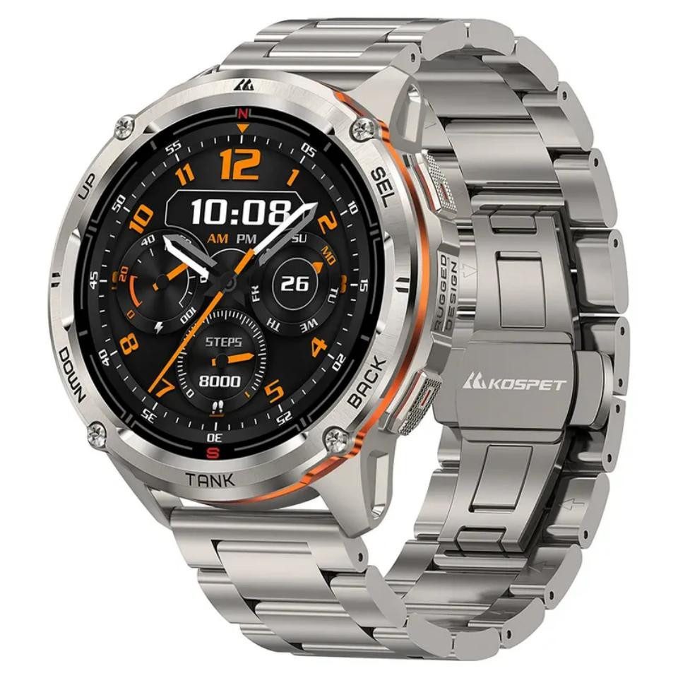 KOSPET Tank T3 Ultra2 Smartwatch für Männer mit 1.43 Zoll Bildschirm Smartwatch