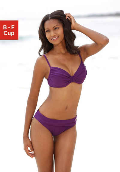LASCANA Bügel-Bikini mit Raffungen am Cup