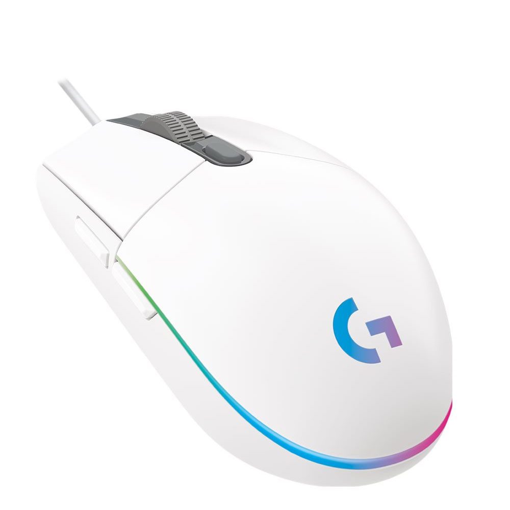 Logitech G102 LIGHTSYNC Gaming-Maus weiß Maus