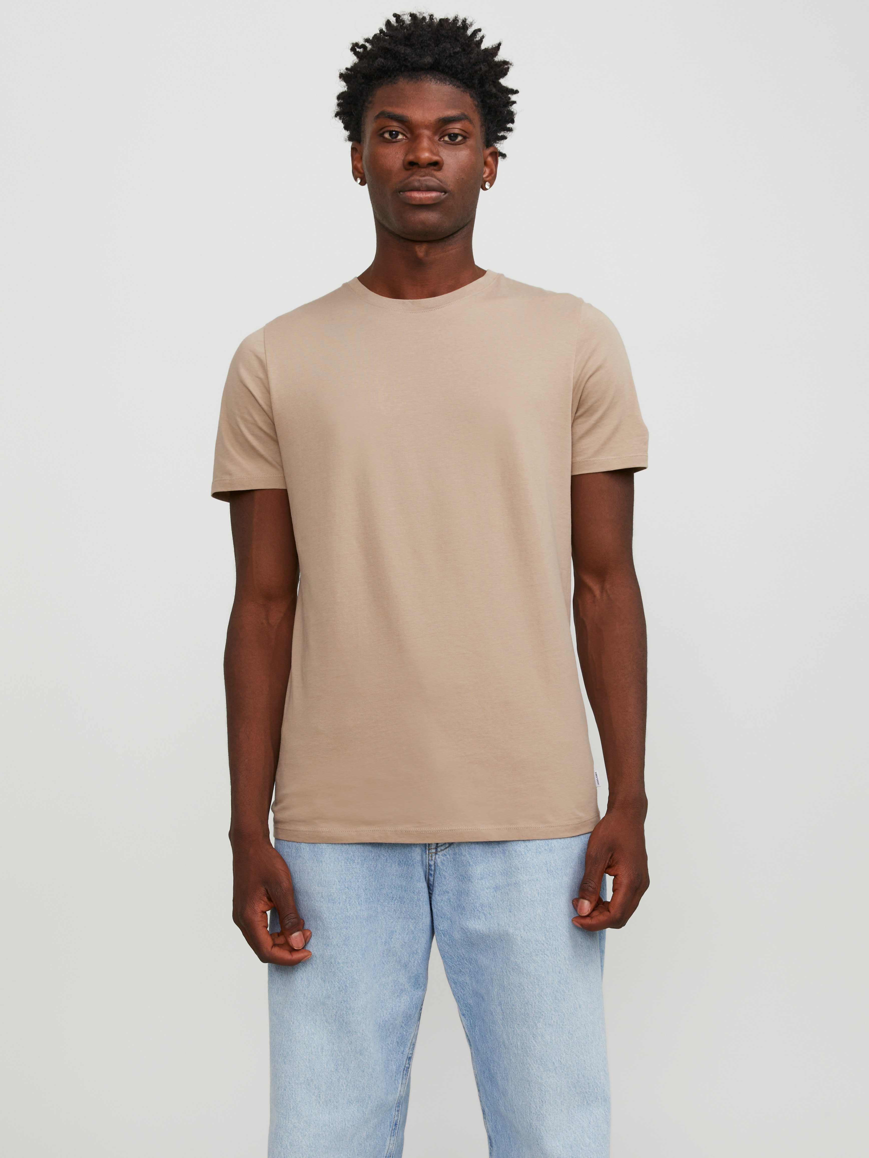 Rundhalsshirt JJEORGANIC BASIC TEE SS O-NECK NOOS