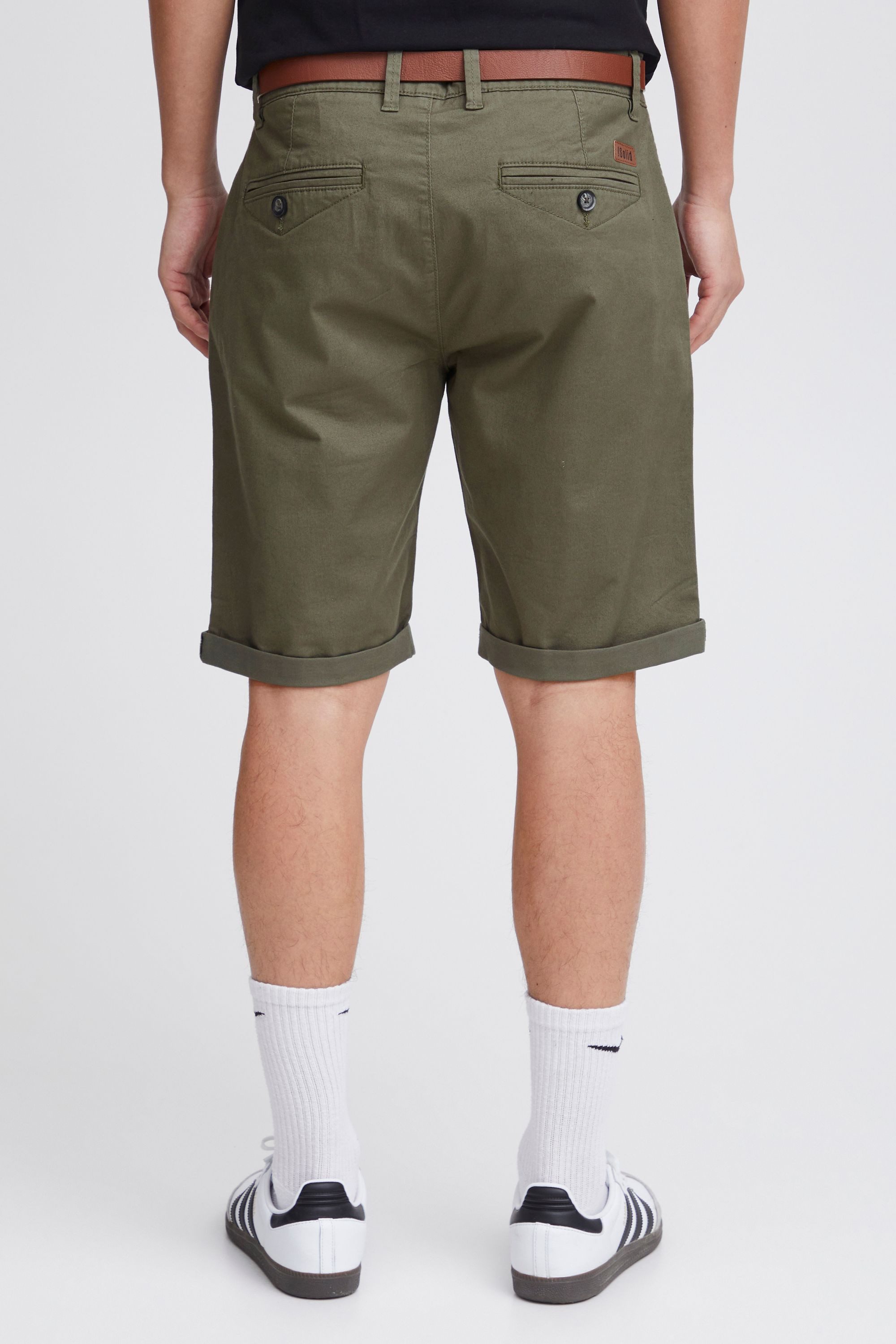 !Solid Chinoshorts SDMontijo Kurze Hose mit Gürtel