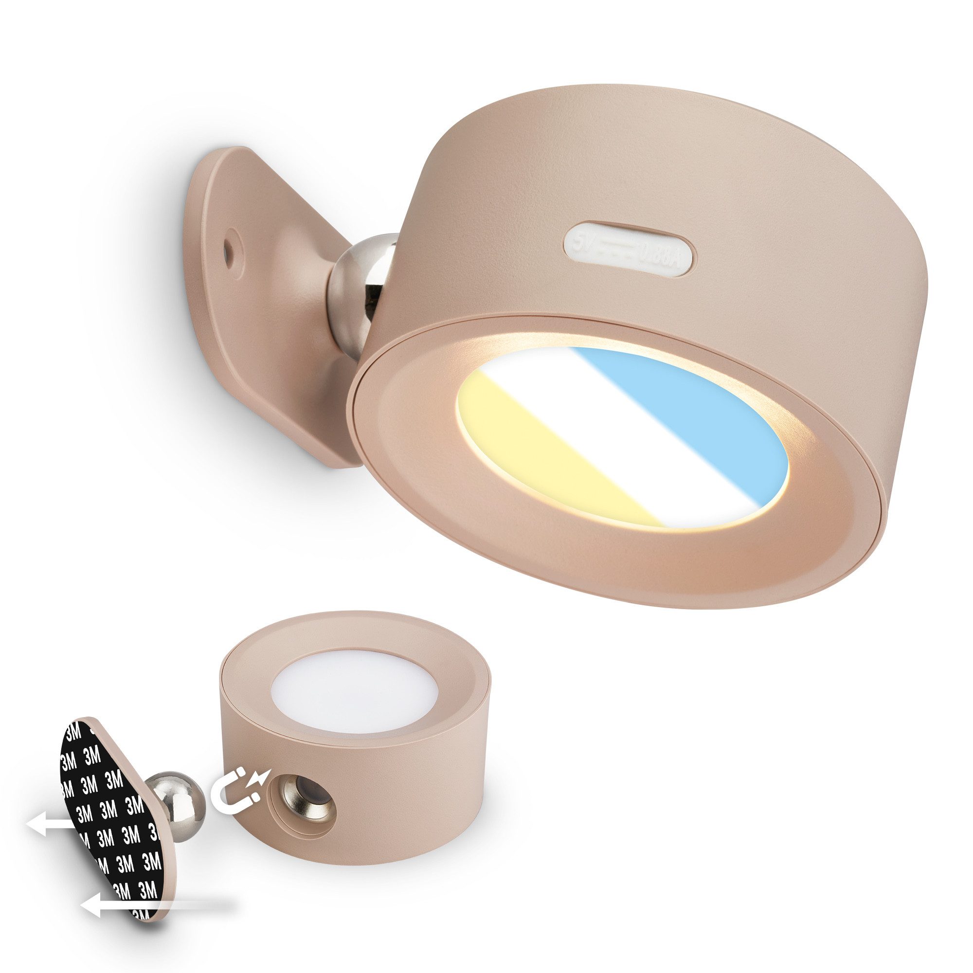 Briloner Leuchten LED Wandleuchte Akku Bettlicht günstig online kaufen