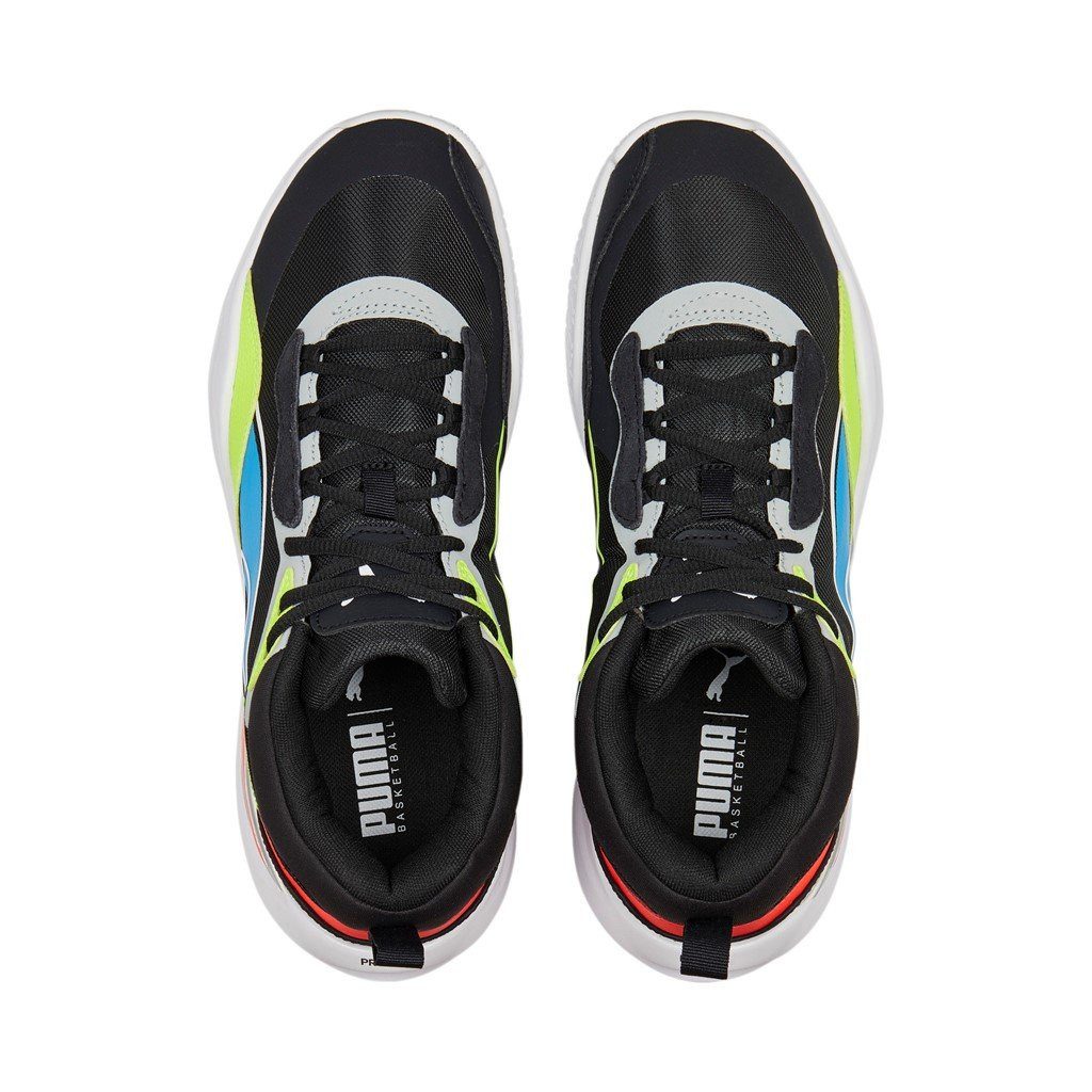 PUMA Hallen-Indoorschuhe Playmaker Pro schwarz/bunt Herren Badmintonschuh