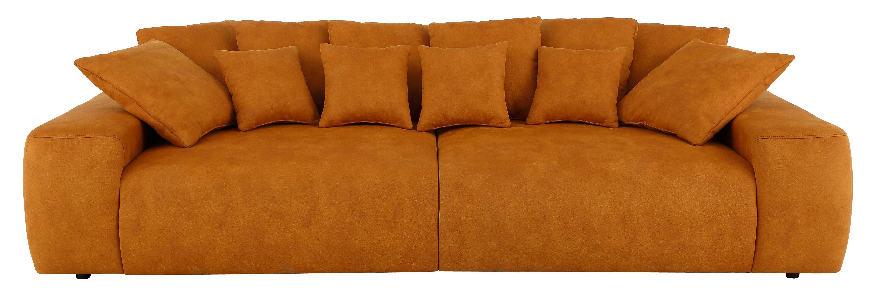 Home affaire Big-Sofa, Breite 302 cm, Lounge Sofa mit vielen losen Kissen-Otto