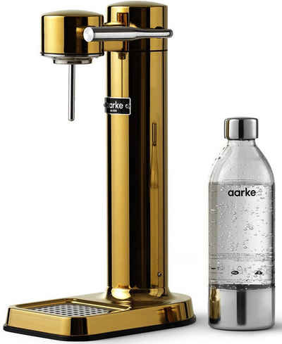 Aarke Wassersprudler »Carbonator 3«, (Set, 3-tlg., Carbonator 3, PET-Flasche, Reinigungstuch)