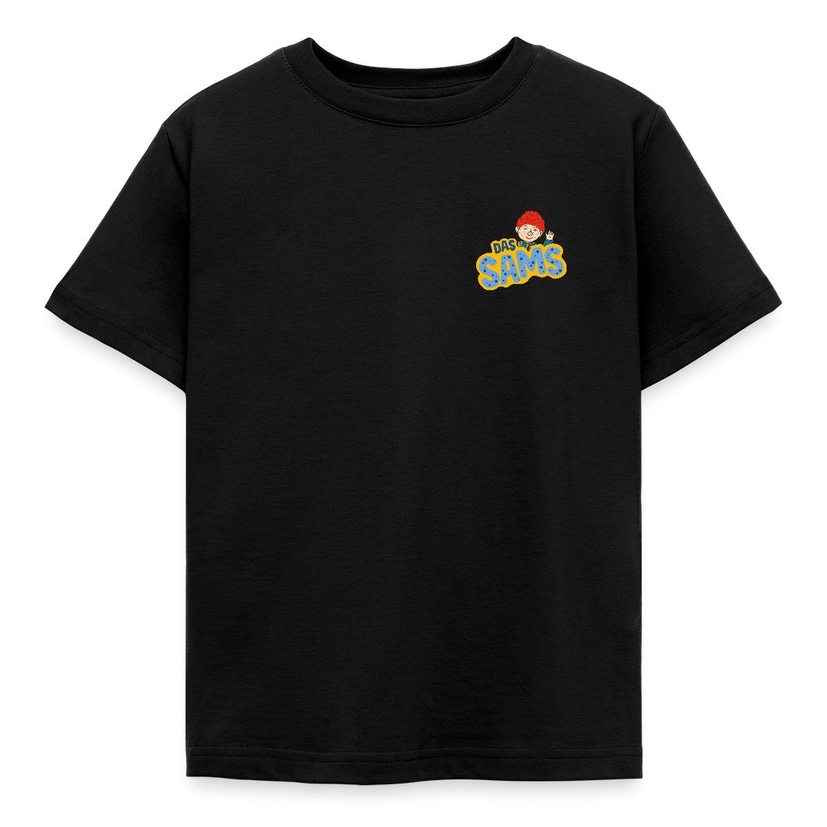 Spreadshirt T-Shirt Das Sams, Logo Mit Winkendem Sams Kinder T-Shirt (1-tlg)