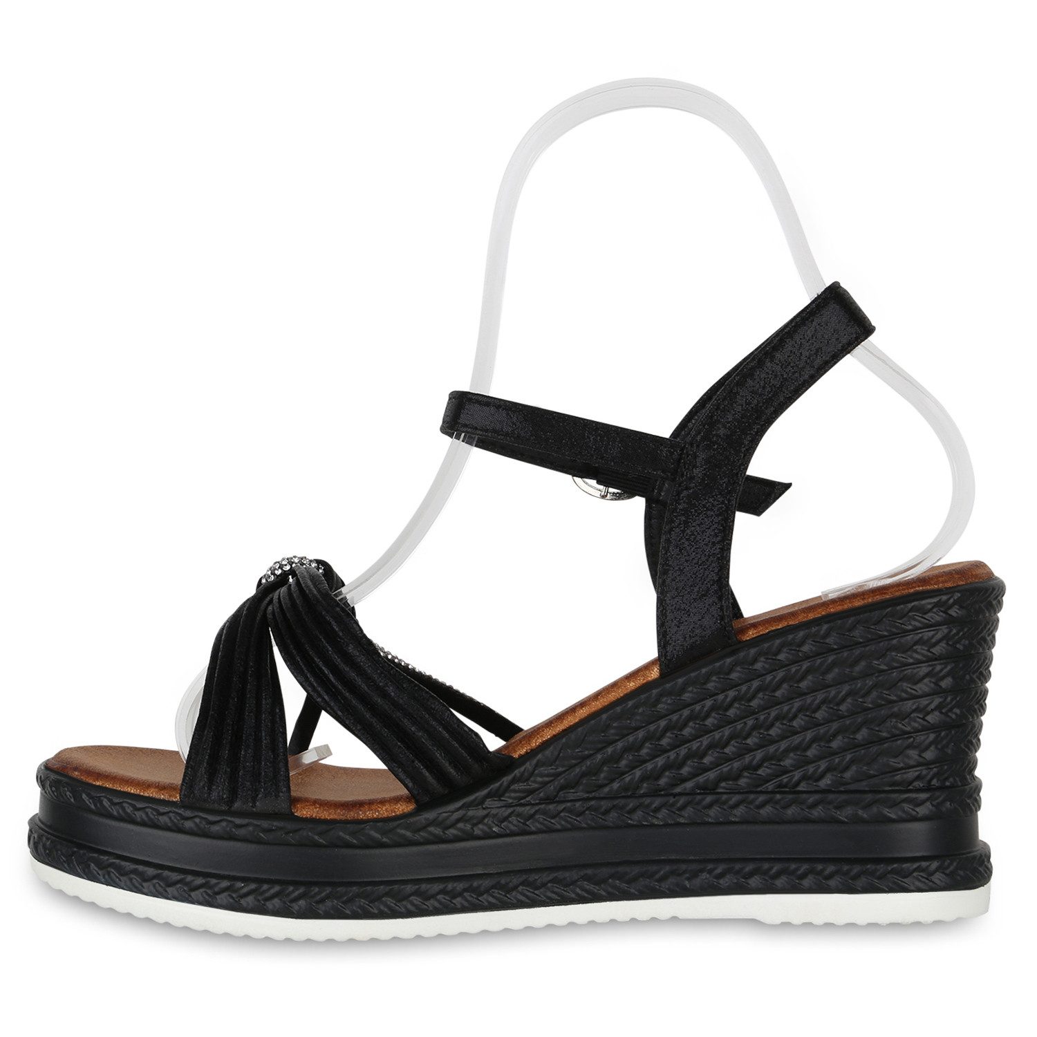 VAN HILL 840961 Plateausandaletten Schuhe günstig online kaufen
