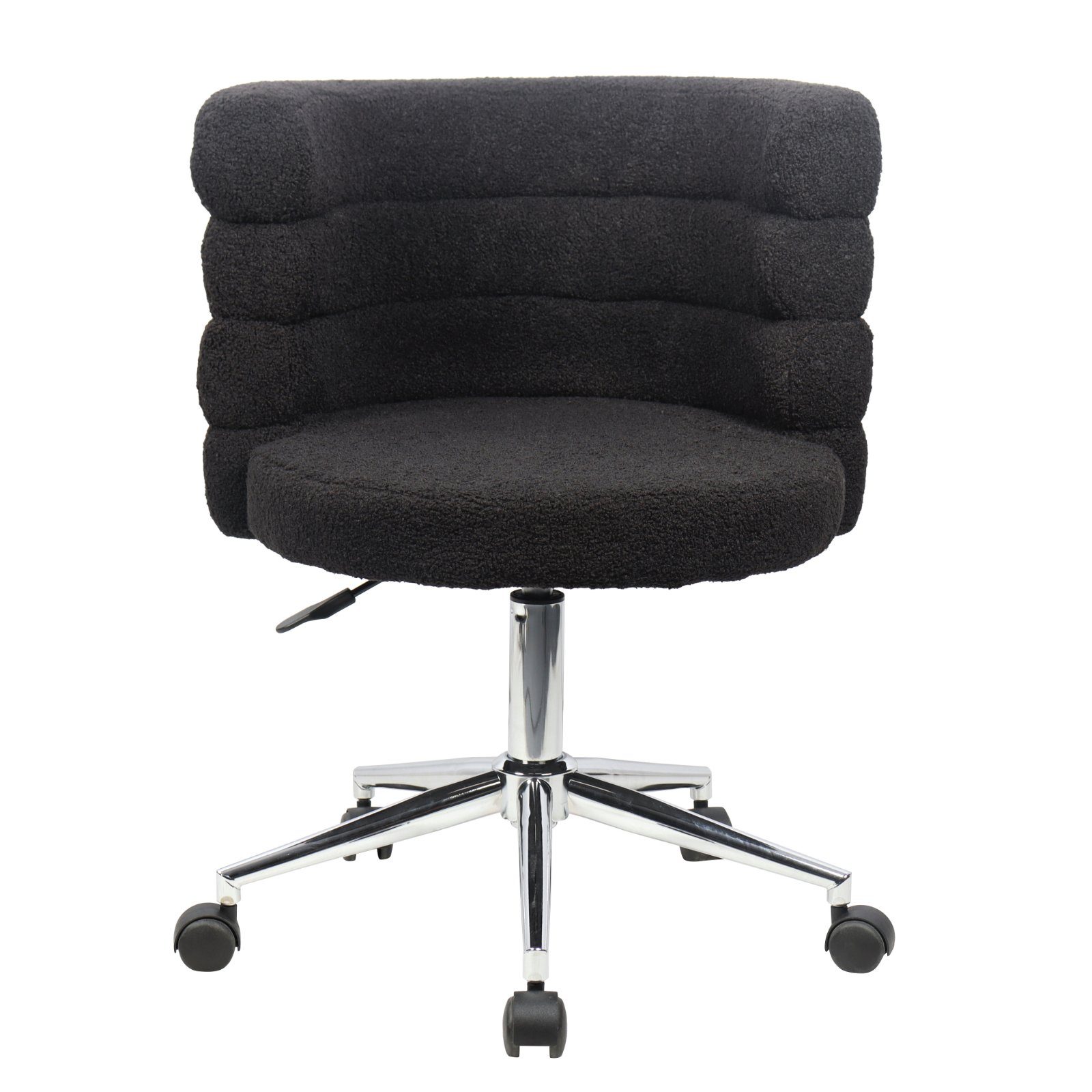 SVITA Schreibtischstuhl CLOUD, Bezug aus Teddyboucle, Drehstuhl, Rollen, Hö günstig online kaufen