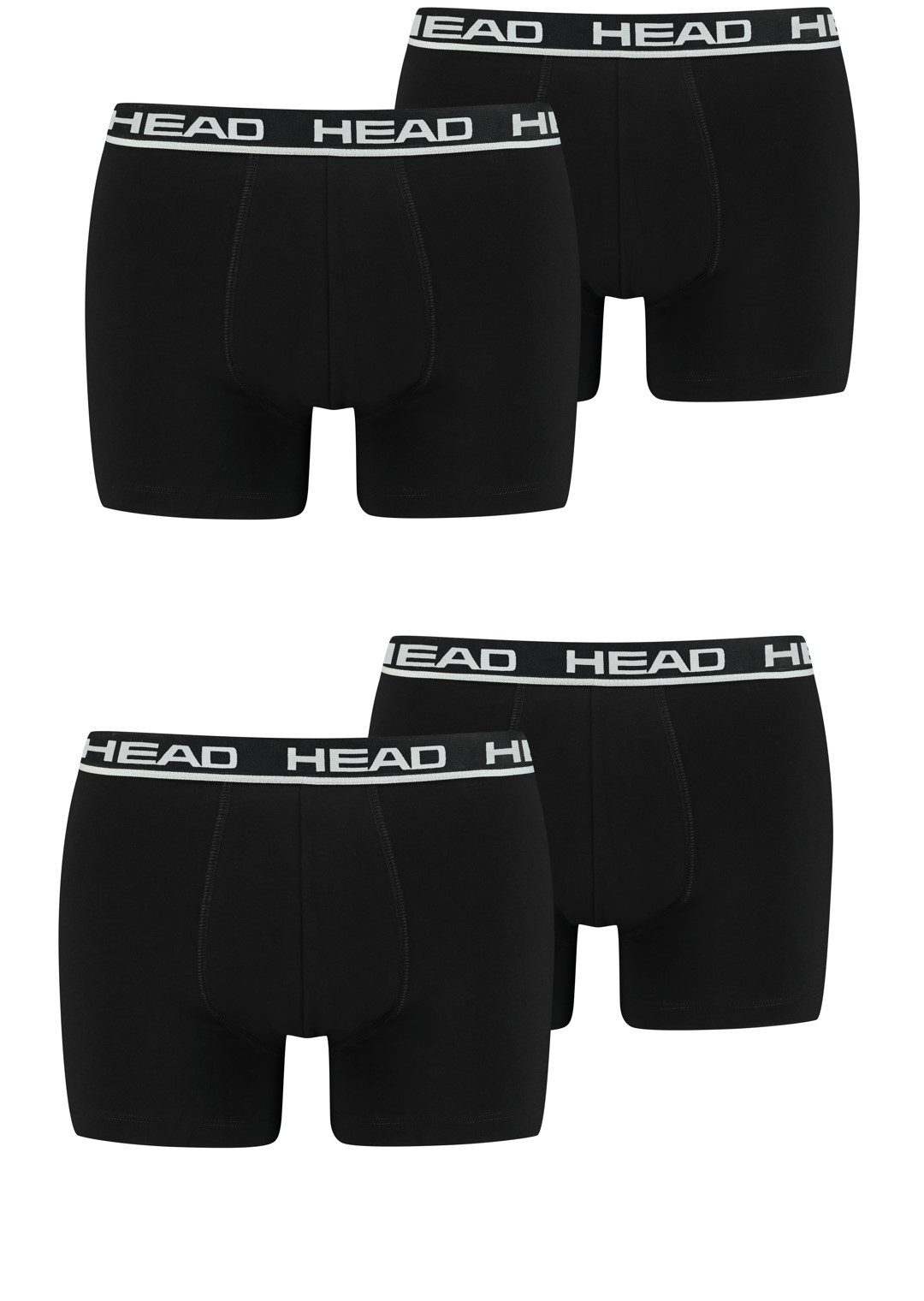 Head Boxershorts Head Herren Boxershorts Unterwäsche im 4er Pack (4-St., 4e günstig online kaufen