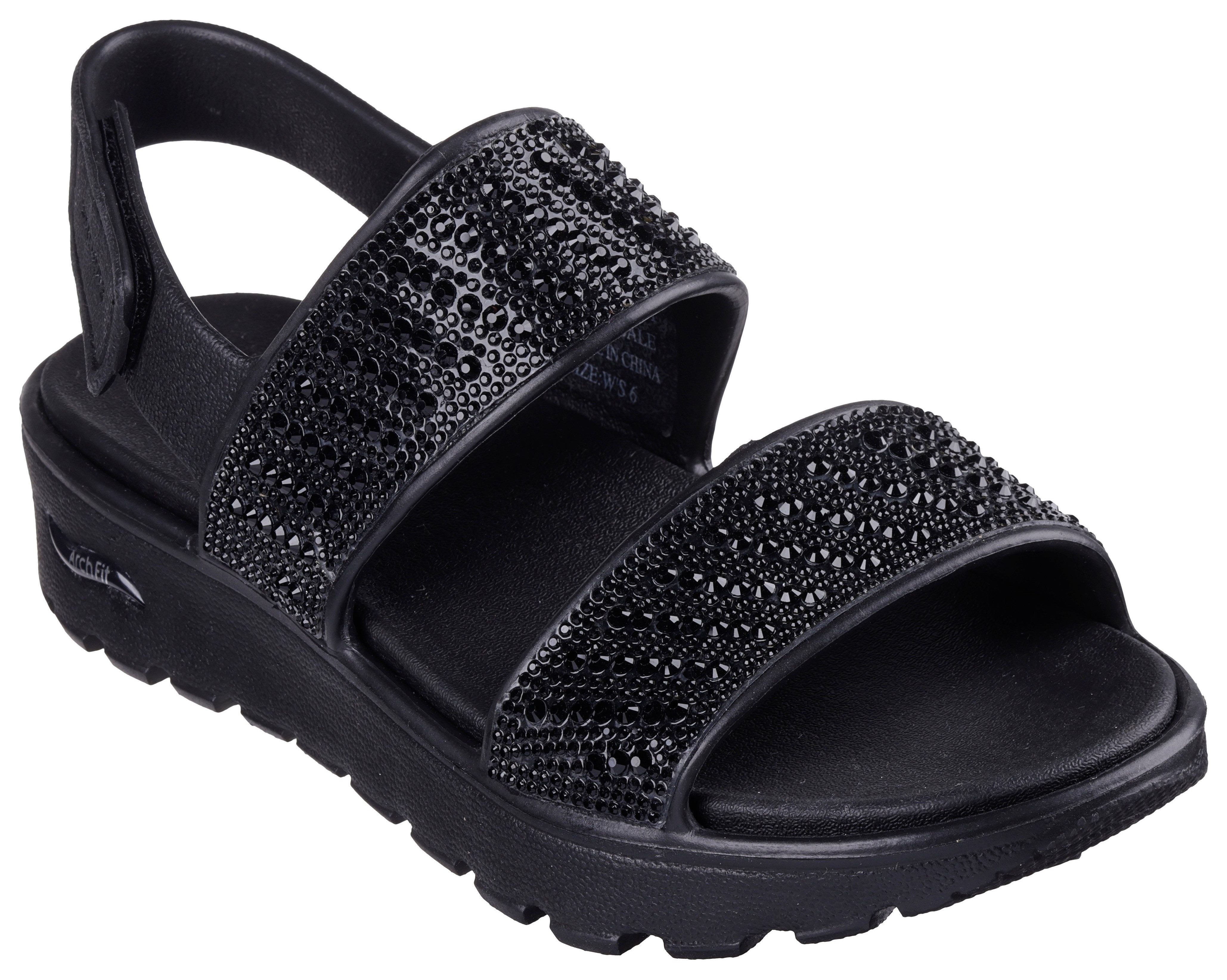 Skechers ARCH FIT FOOTSTEPS-ENCHANT Sandale mit Luxe Foam