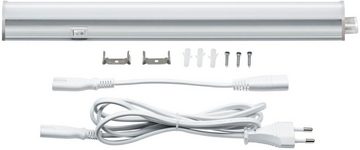 Paulmann Unterschrankleuchte LED Lichtleiste Bond 5W mit Schalter An/Aus, LED fest integriert, Neutralweiß, LED Lichtleiste Bond 5W mit Schalter An/Aus