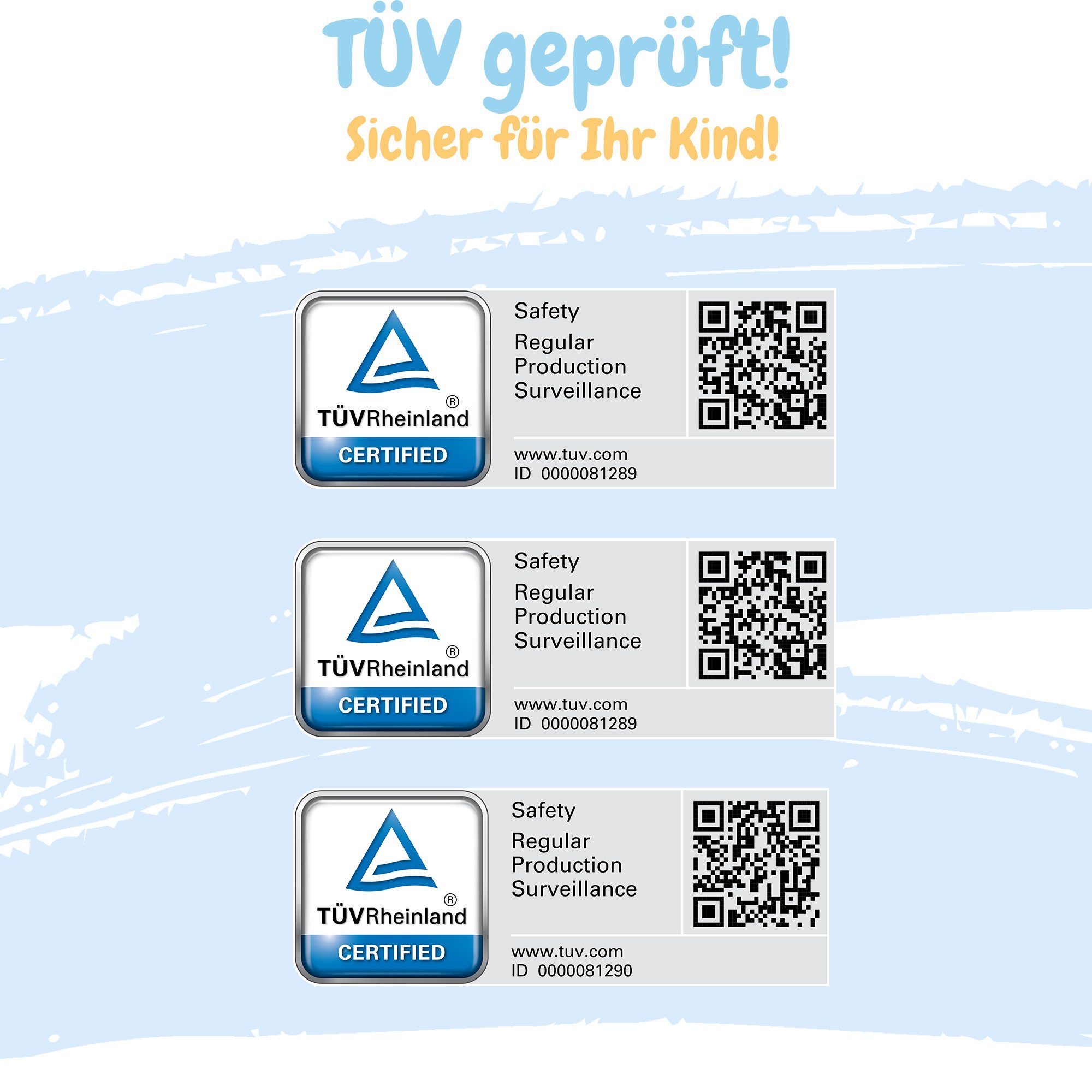 Babykajo Töpfchen, (Set, 3-tlg), Baby Topf, Toilettentrainer, Hocker - TÜV Rheinland geprüft!