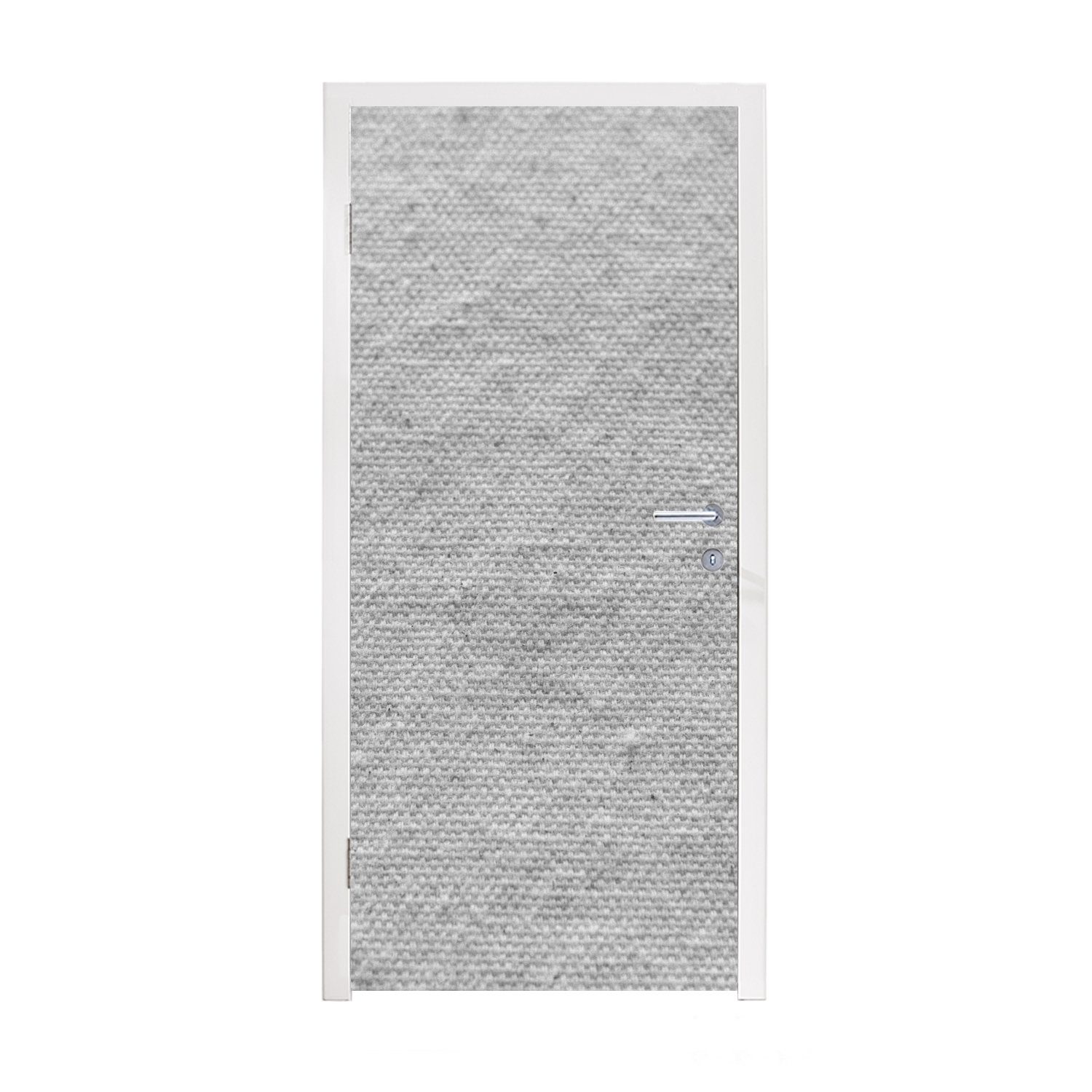 MuchoWow Türtapete Wolle - Licht - Muster, Matt, bedruckt, (1 St), Fototapete für Tür, Türaufkleber, 75x205 cm