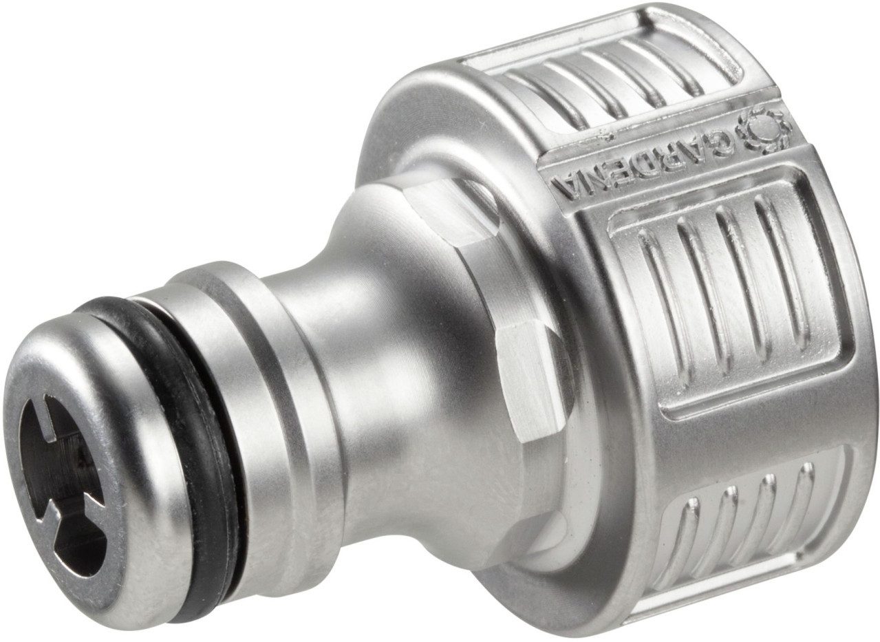 GARDENA Schlauchhalterung Gardena Premium Hahnverbinder 21 mm (G 1/2)