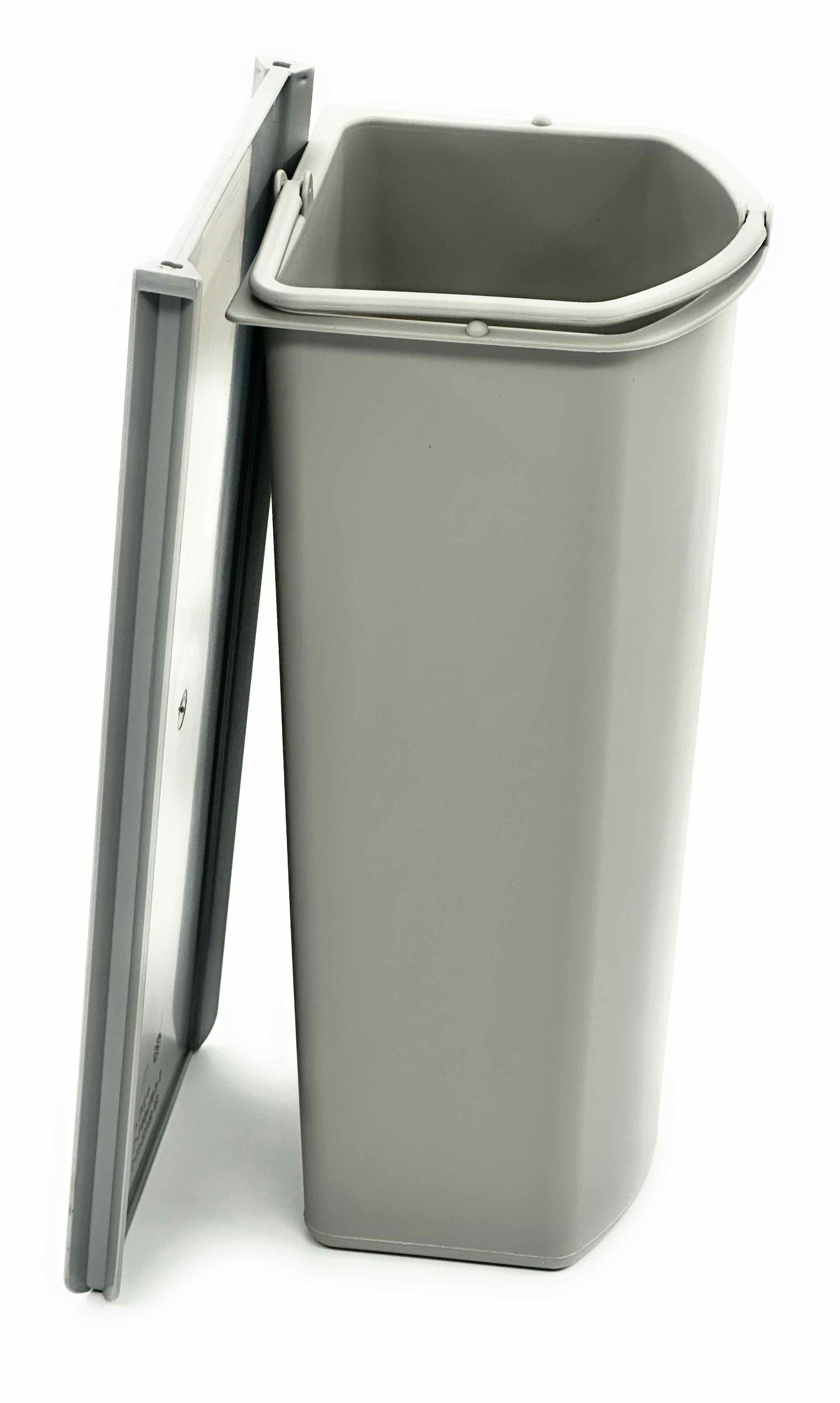WESCO Einbaumülleimer WESCO Bio Boy-Einsatz 5 Liter Alugrau