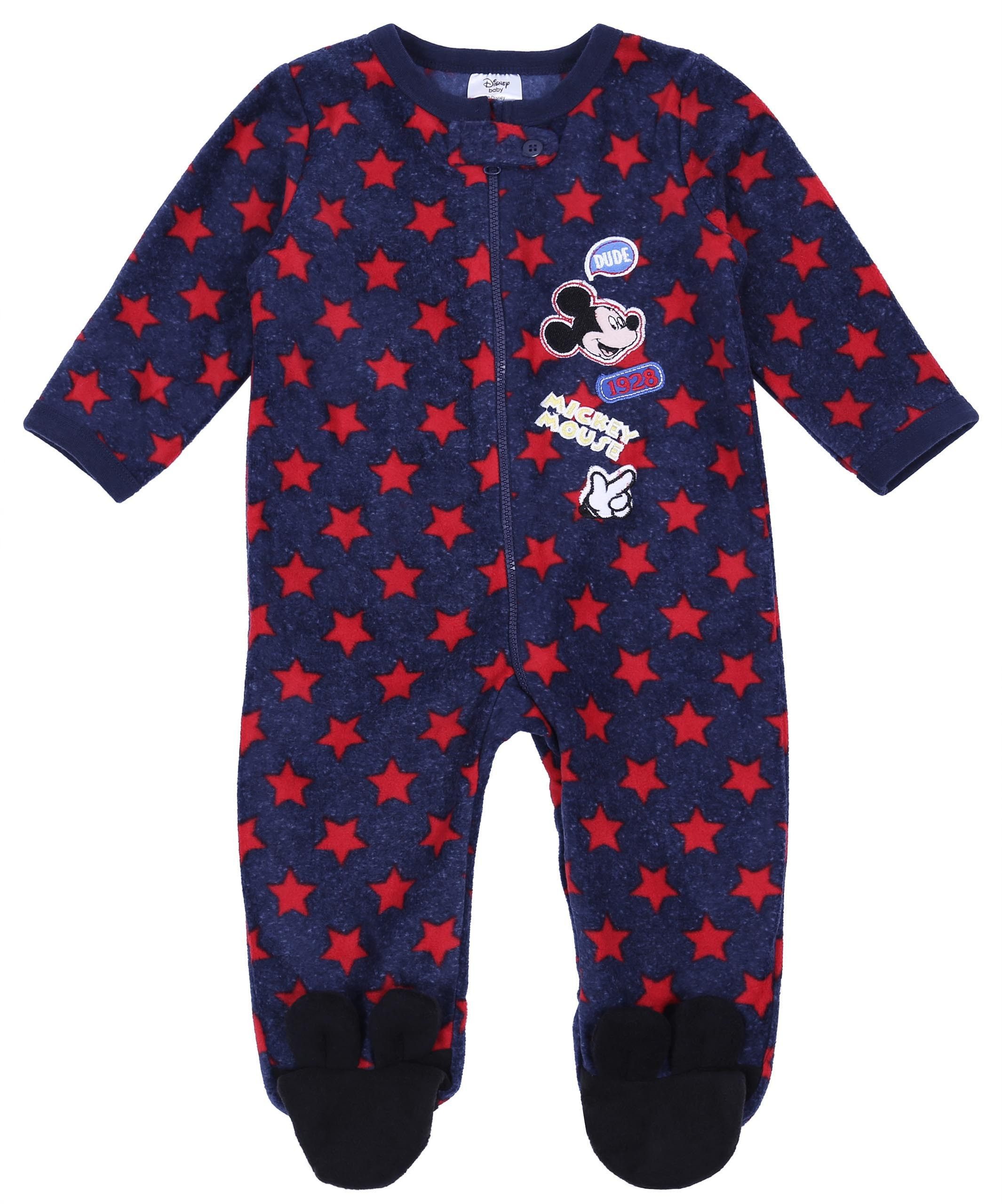 Pyjama Einteiliges Pyjama/Schlafanzug Mickey Maus DISNEY 6-9 Monate