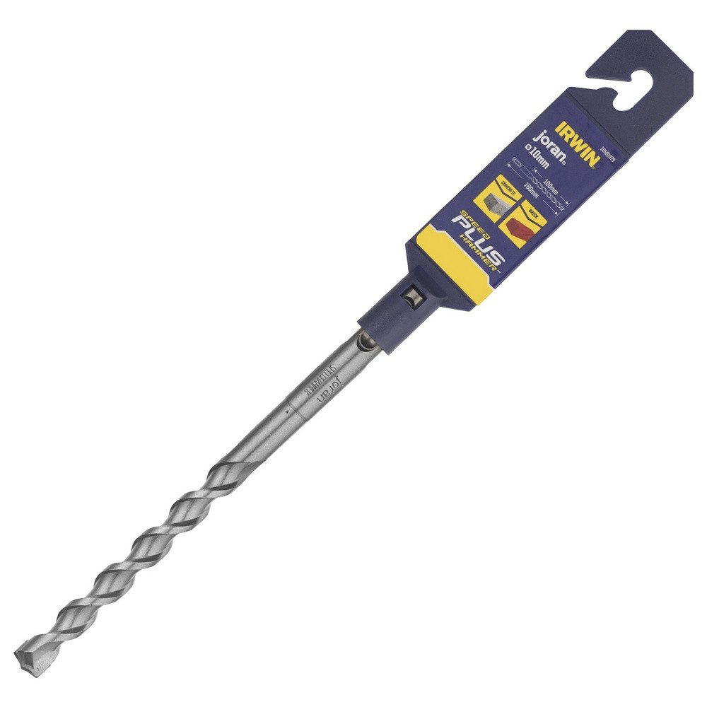 IRWIN Spiralbohrer Irwin Tools SDS-plus 10501979 Hartmetall Hammerbohrer 10 mm Gesamtlän