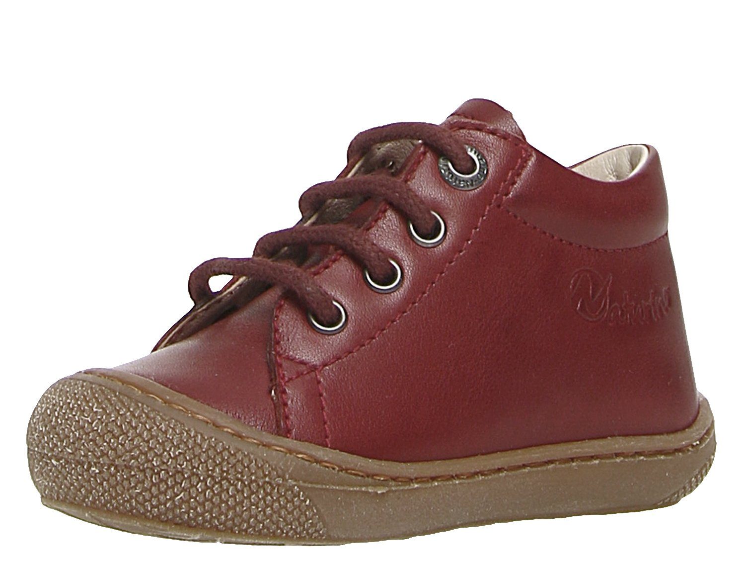 Naturino Naturino Cocoon Erste Schuhe Lauflernschuhe Schnürsenkel Rot Schnürschuh