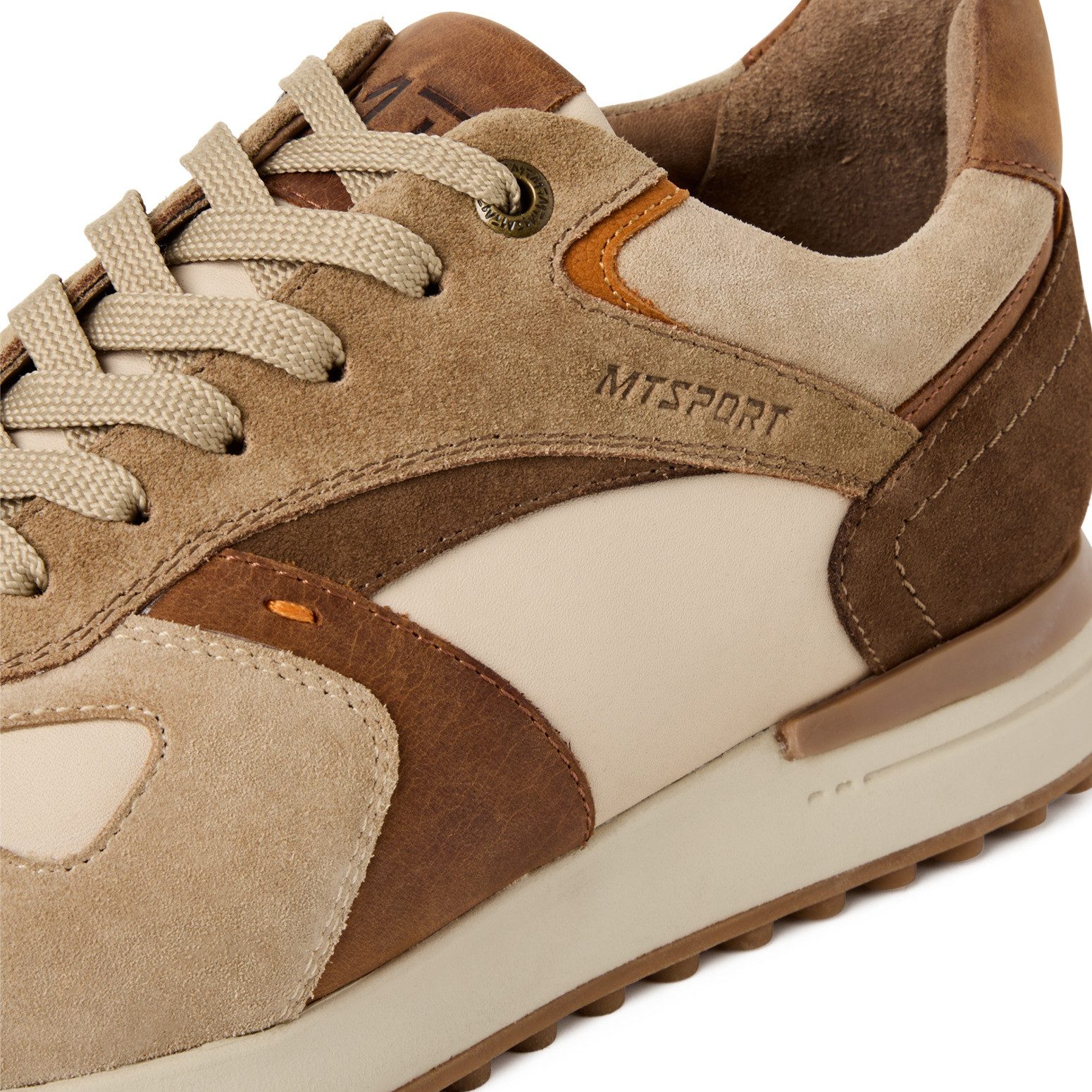 MARCO TOZZI Sneaker, Freizeitschuh, Halbschuh, Schnürschuh mit Kontrastbesätzen