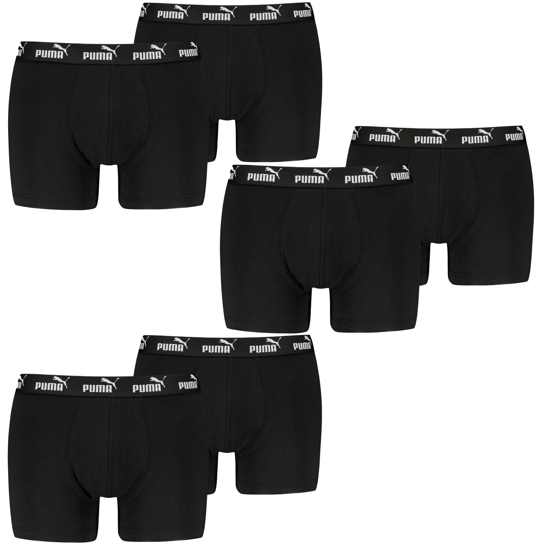 PUMA Boxershorts (Packung, 6er-Pack) Klassische Unterwäsche für Männer günstig online kaufen