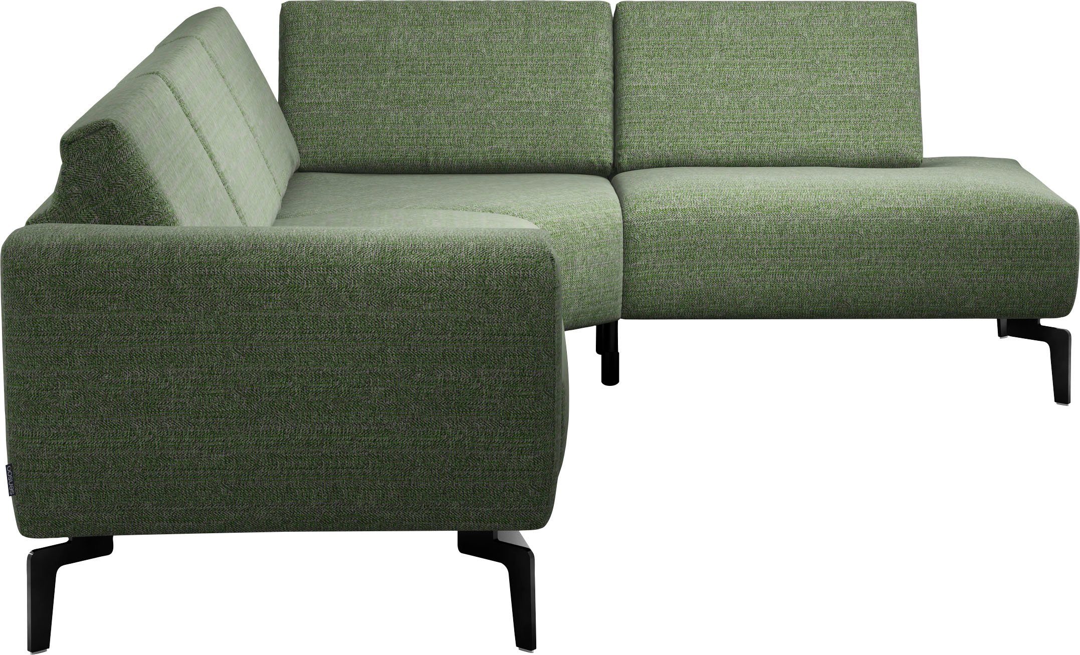 Sensoo Ecksofa Sitzhärte, Sitzposition, Komfortfunktionen 3 Cosy1, (verstellbare Sitzhöhe)