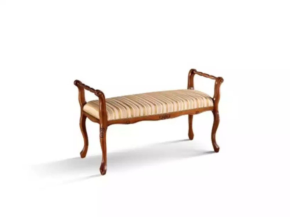 Sitzbank Klassische Polsterbank für das Wohnzimmer – Textilmöbel