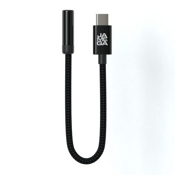 JAMEGA USB C auf Aux Typ C zu 3,5mm Klinke Adapter Kabel Klinkenkabel Handy Audio-Adapter
