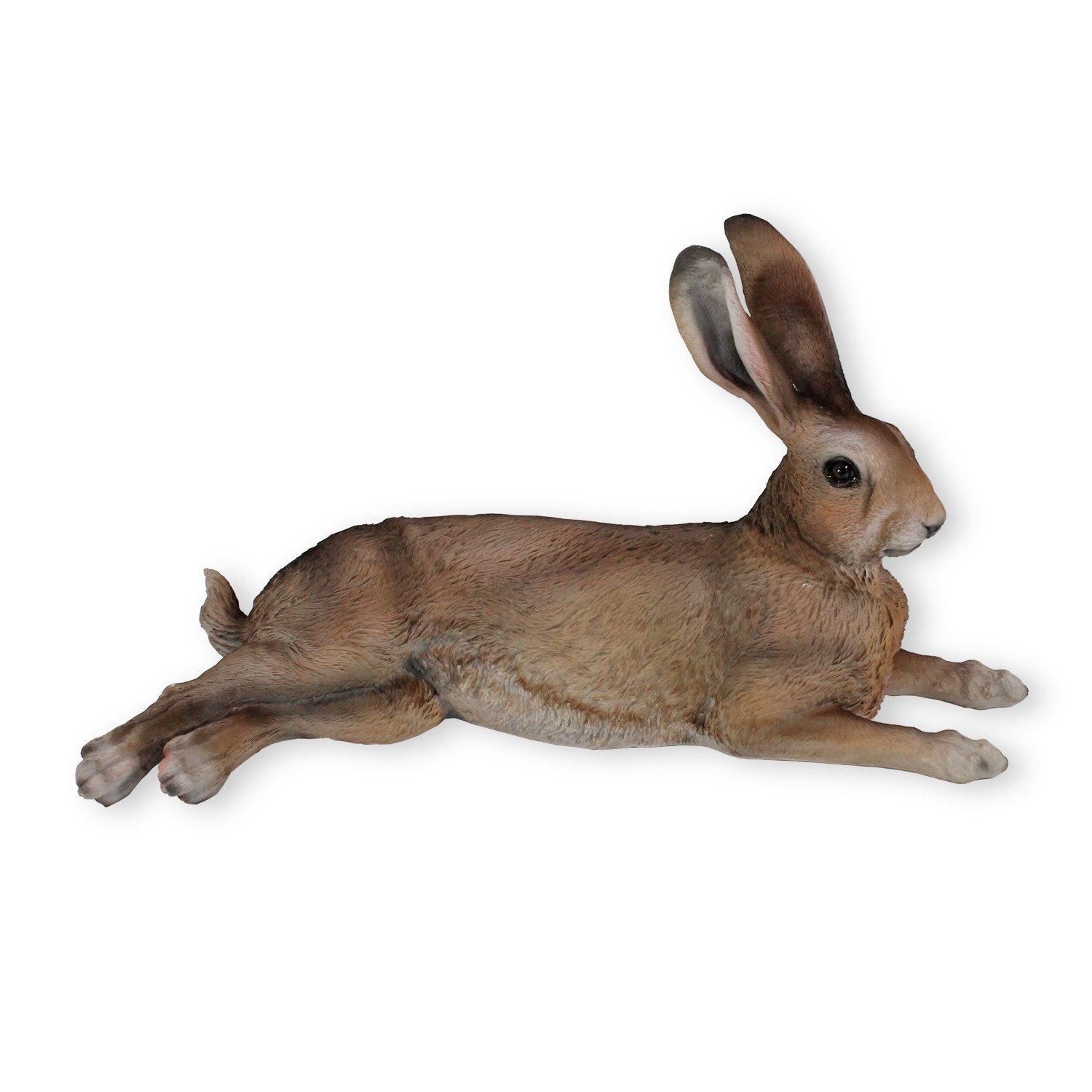 colourliving Osterhase Hasenfigur liegend – Dekohase für Garten & Wohnbereich, Osterdeko (1 St), Handbemalt, detailverliebtes Design