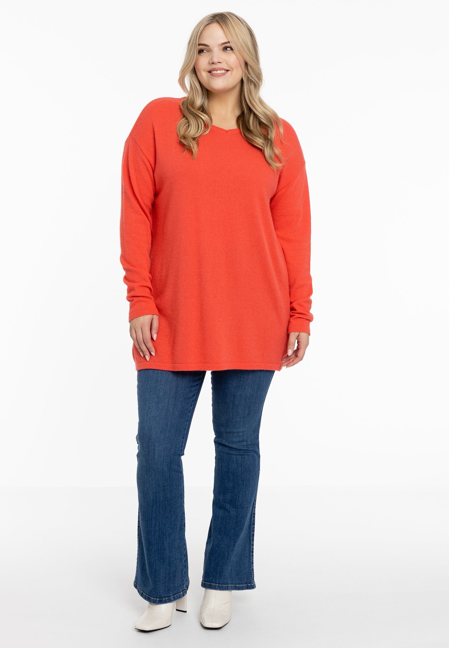 YOEK Longpullover Damen Pullover Große Größen günstig online kaufen