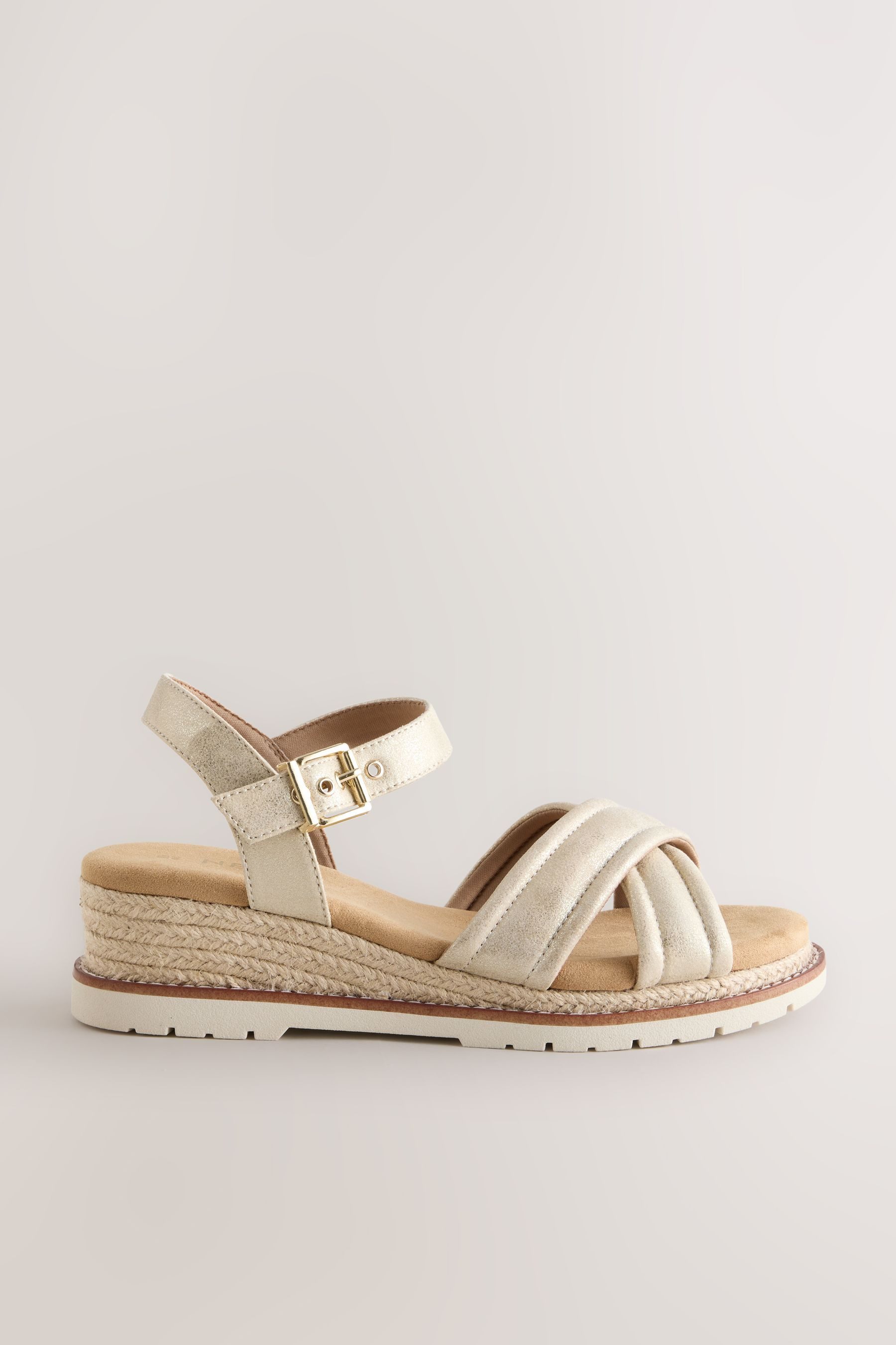 Next Forever Comfort® Keilabsatzschuhe mit X-Riemen Keilsandalette (1-tlg)