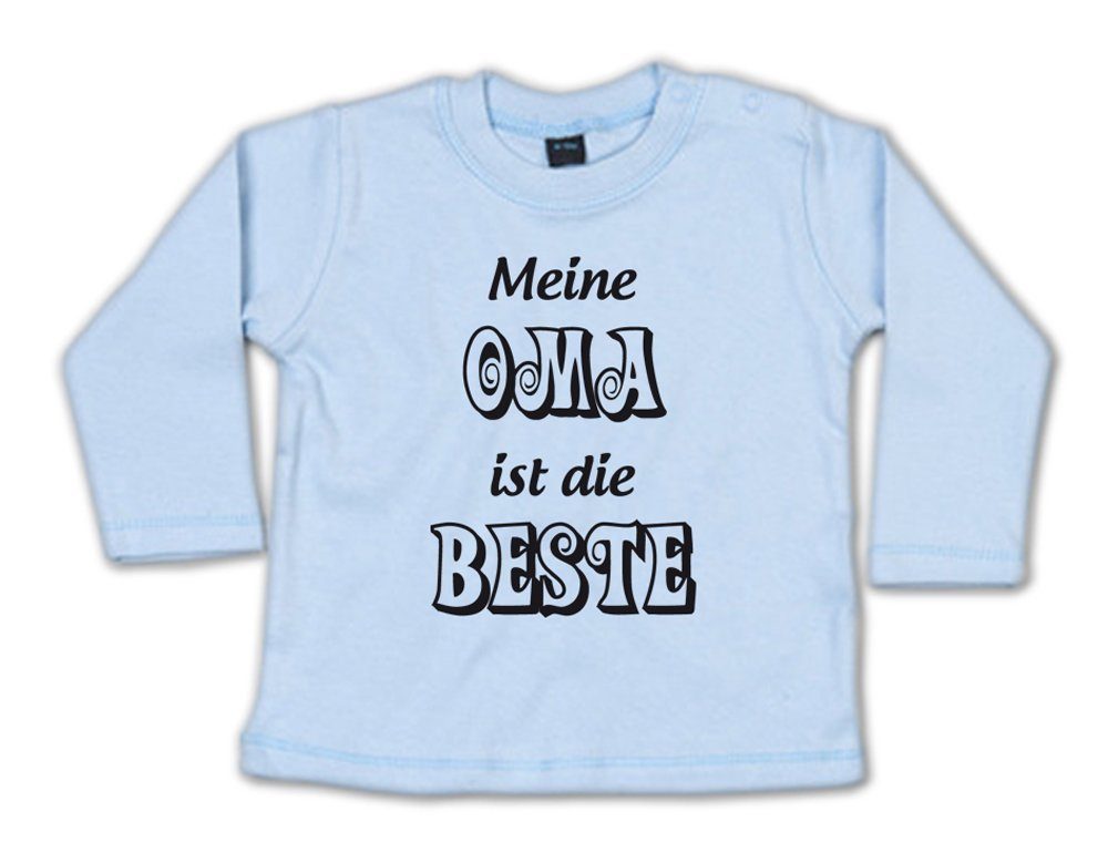 Ggraphics Longsleeve Meine Oma ist die Beste Baby Sweater, Baby