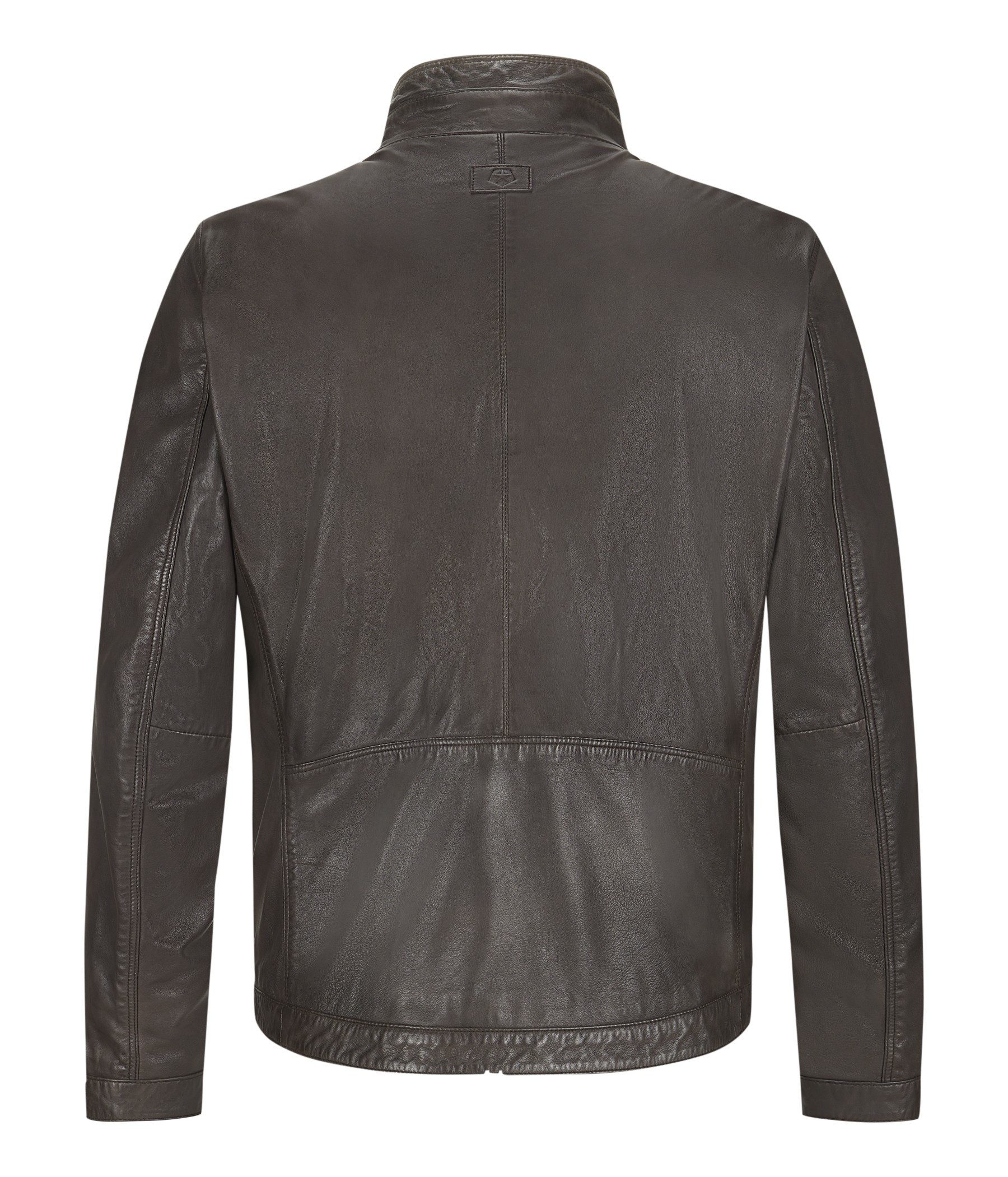 Milestone Lederjacke MSDallas aus weichem Lammleder im zeitlosen Bikerstil