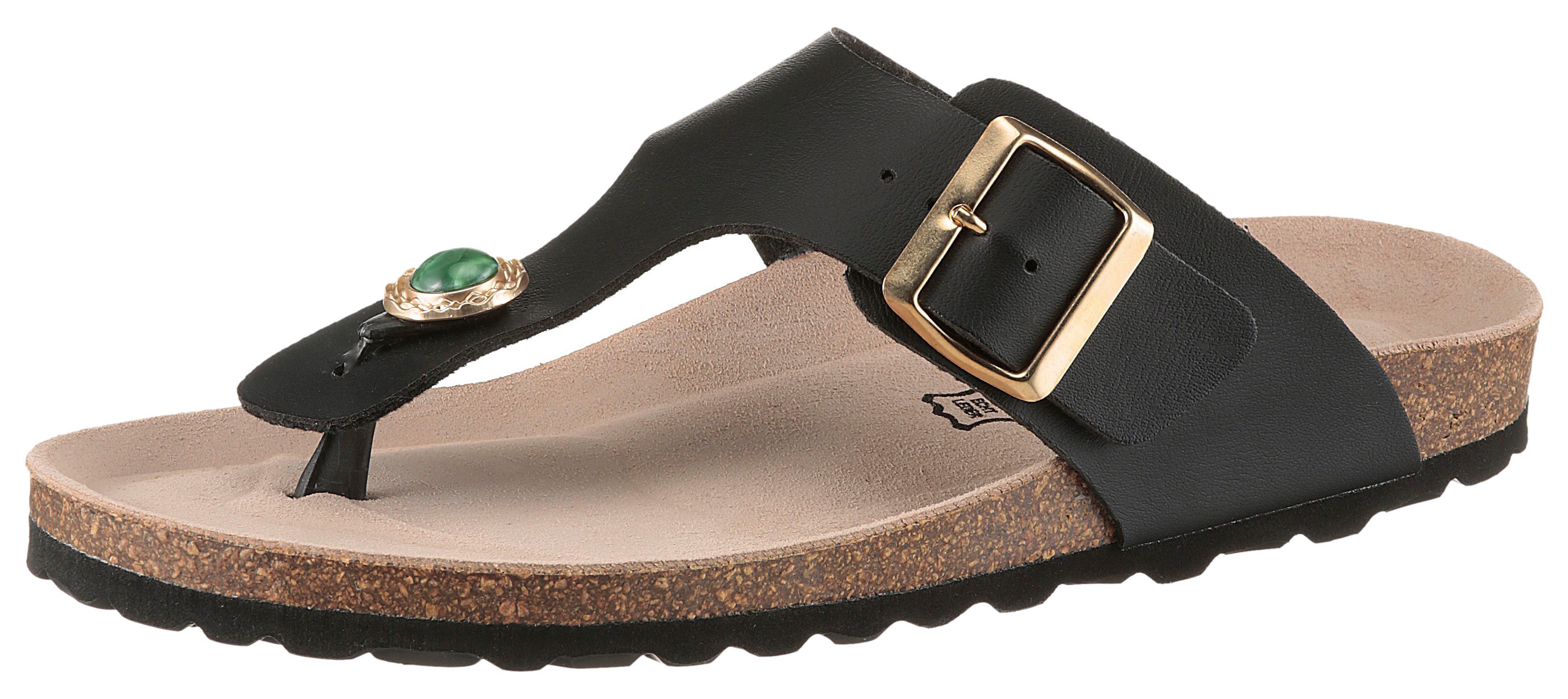 Aniston SHOES Zehentrenner Sommerschuh, Strandschuh, Hausschuh - NEUE KOLLEKTION