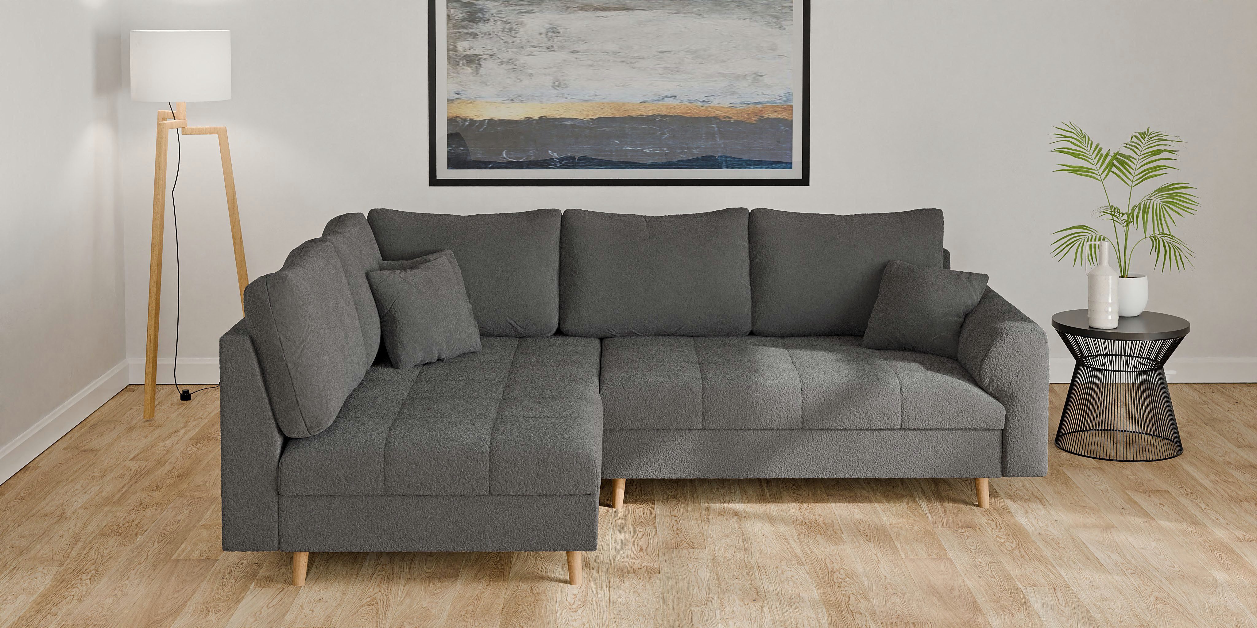 Home affaire Ecksofa CHARRE L-Form mit günstig online kaufen