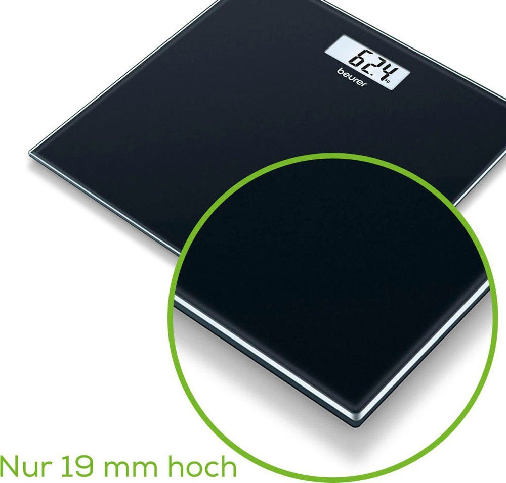 BEURER Personenwaage GS 10 Black – Bild 2 von 5