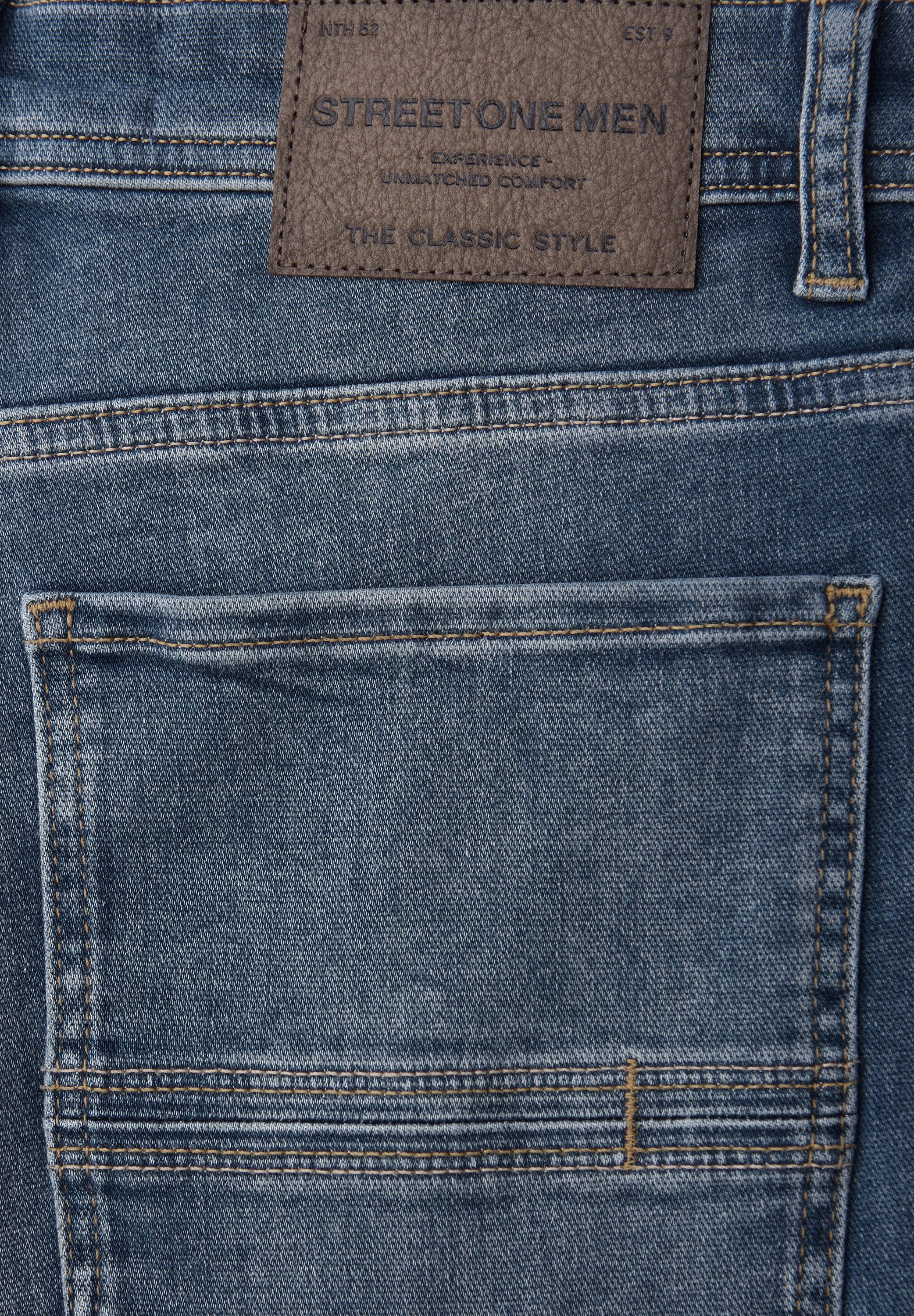 STREET ONE MEN Regular-fit-Jeans 5-Pocket-Style