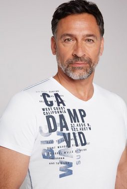 CAMP DAVID V-Shirt aus Baumwolle