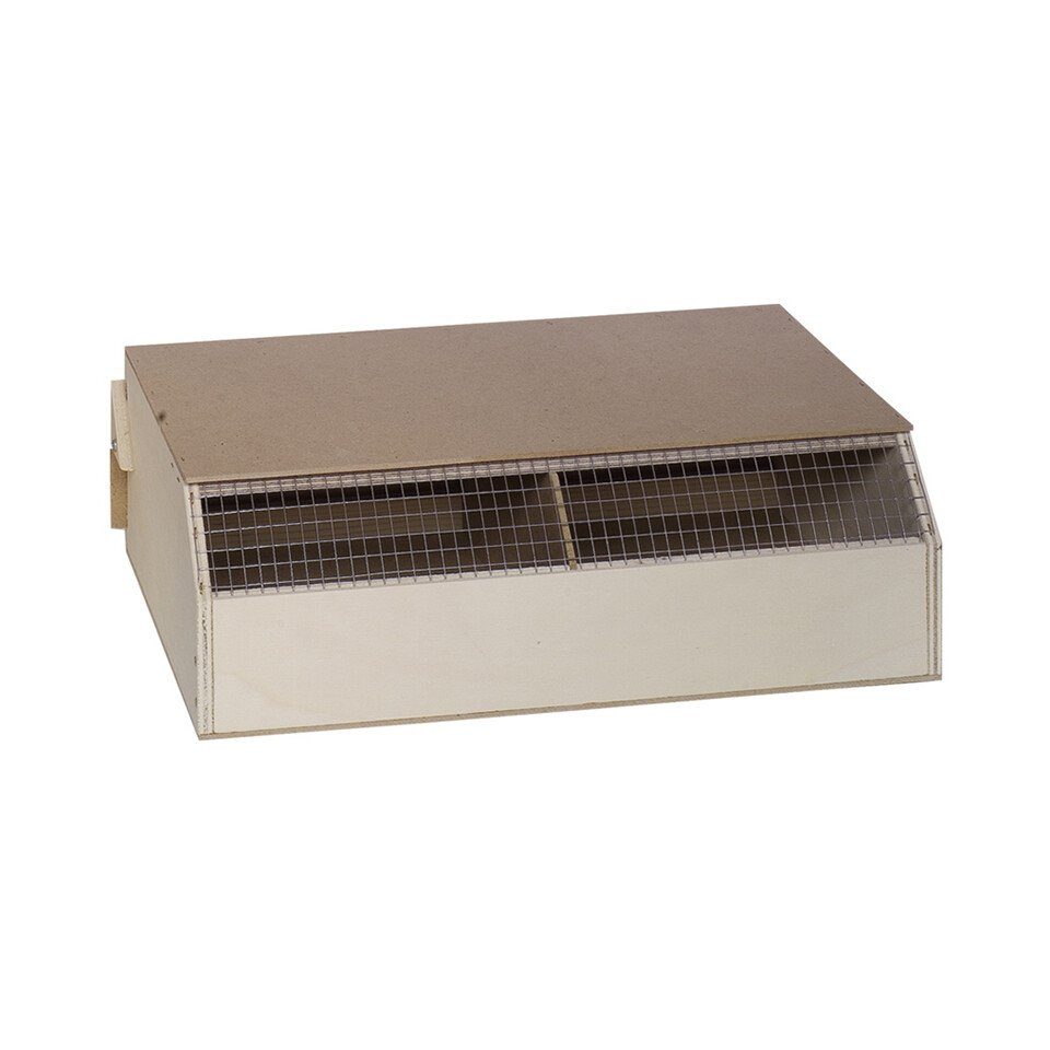 Tiertransportbox Versandkiste, 2 Fächer