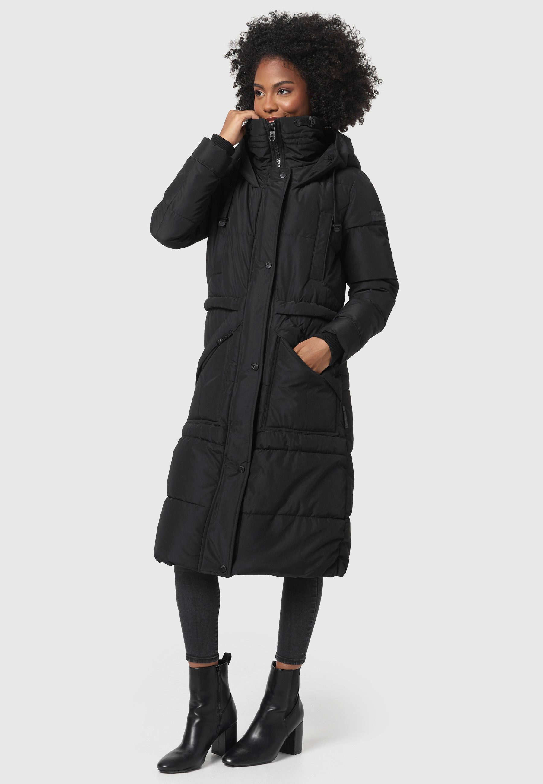 Marikoo Winterjacke Ayumii mit hohem Stehkragen