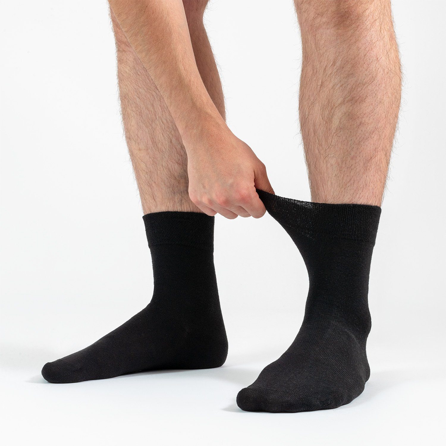OCCULTO Basicsocken Socken Herren ohne Naht ohne Gummibund 6er Pack (Modell günstig online kaufen