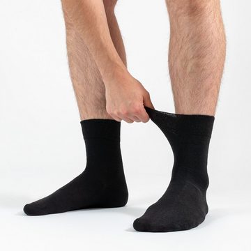 OCCULTO Diabetikersocken Diabetikersocken Herren ohne Naht 6er Pack (Modell: Oliver) (6-Paar)